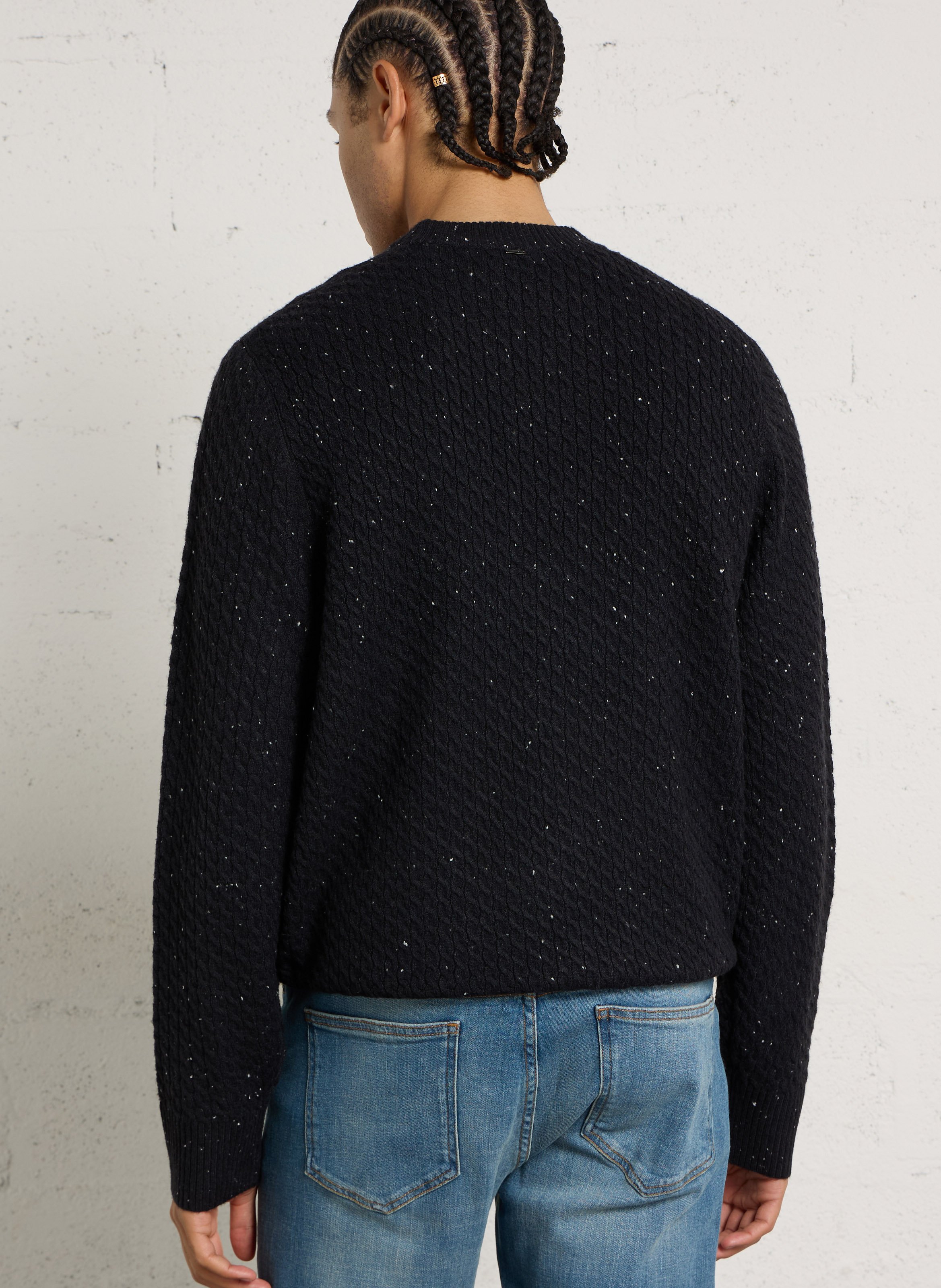 Pull droit col rond IKKS Bleu