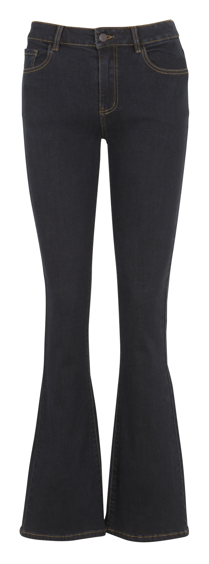 Flared jeans OBJECT Blauw