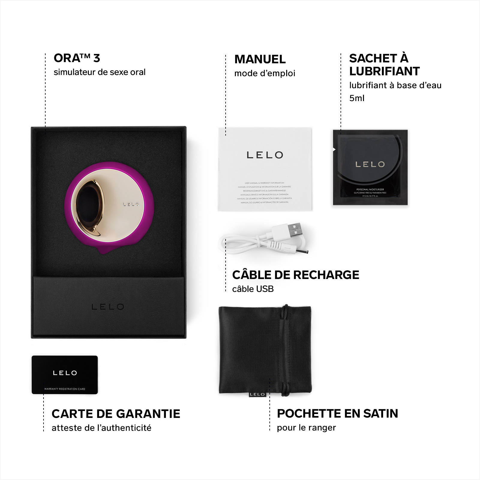 Clitoral stimulator LELO Violet