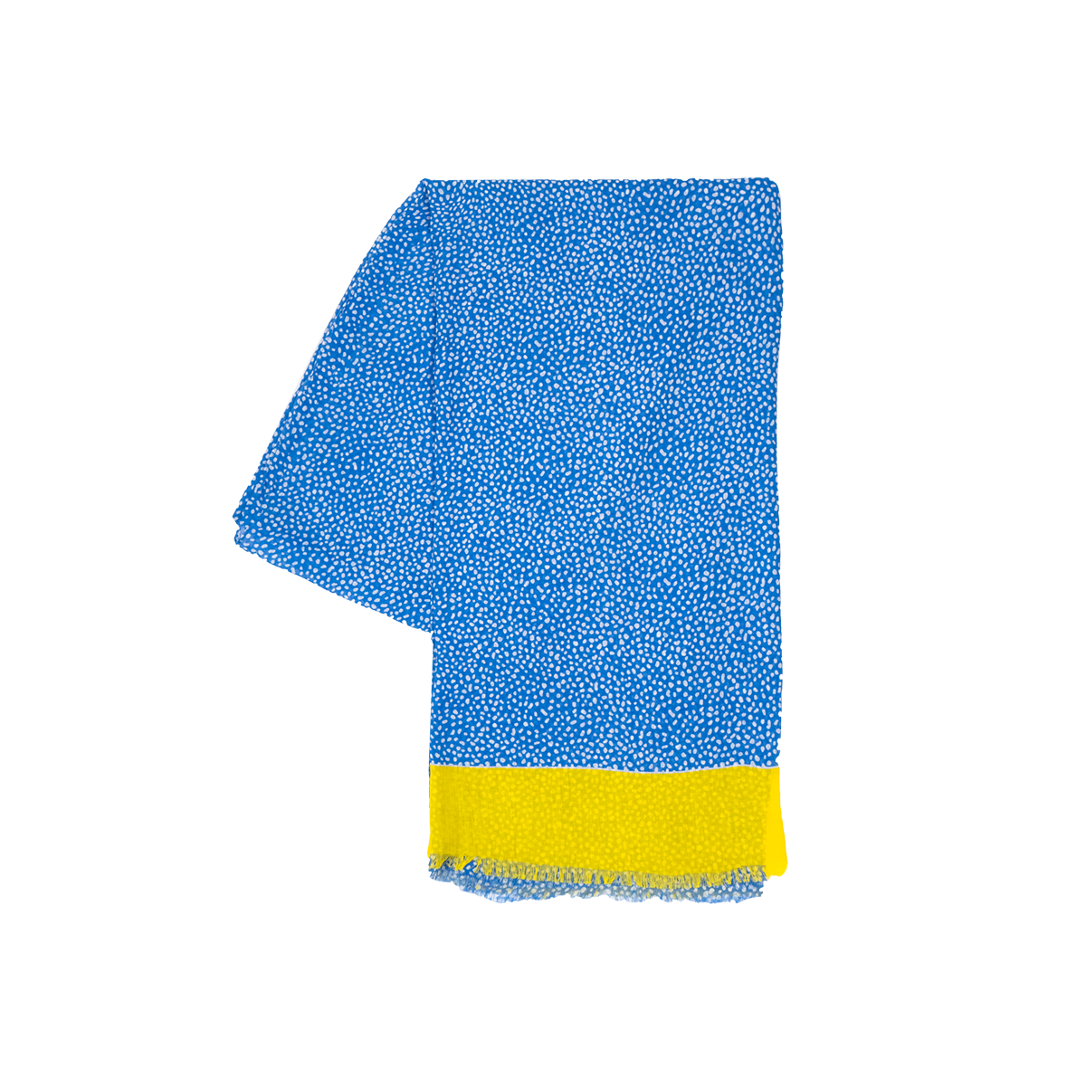 Organic cotton scarf BILLYBELT Blue