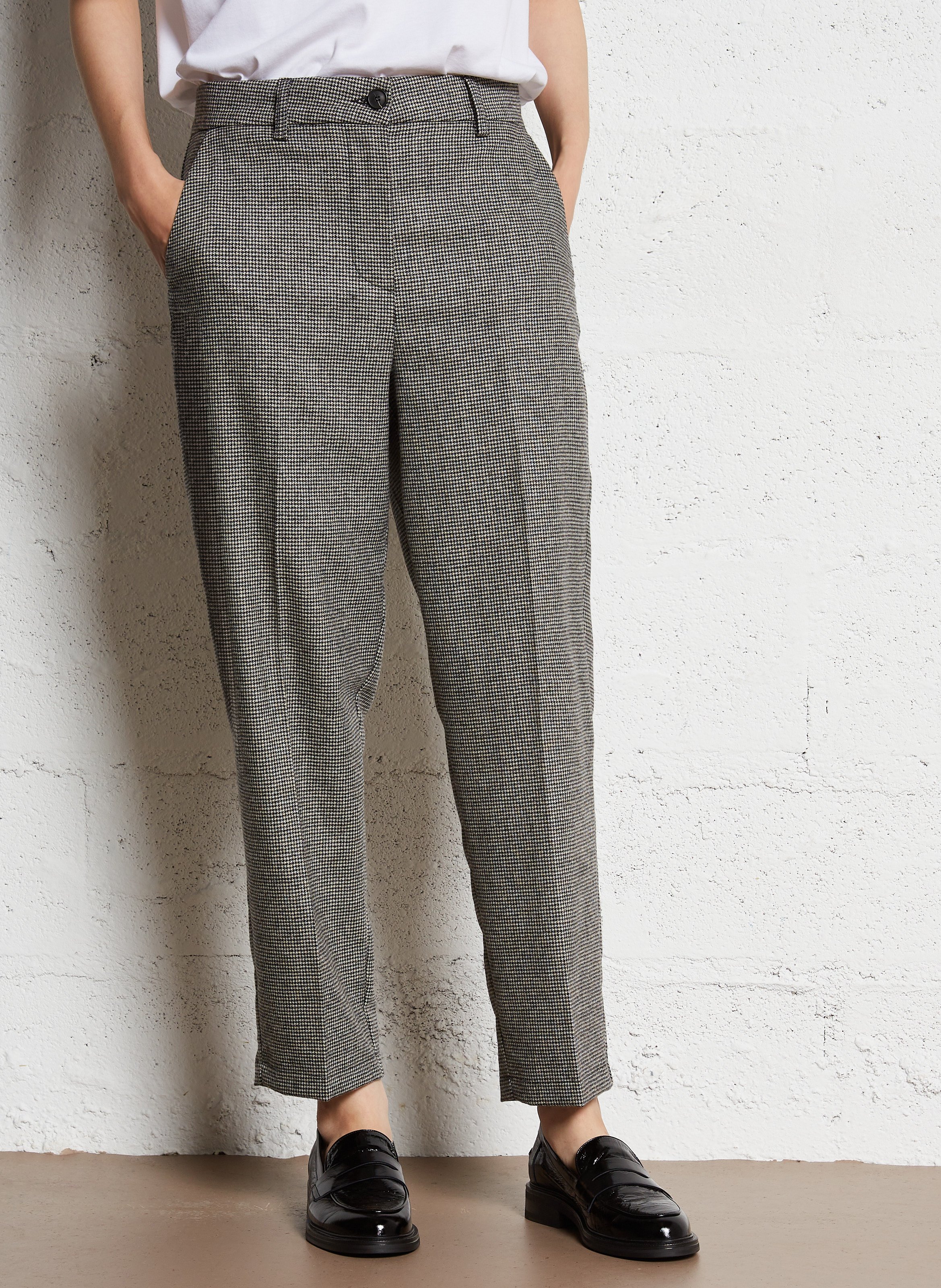 Straight wool trousers BELLEPIECE