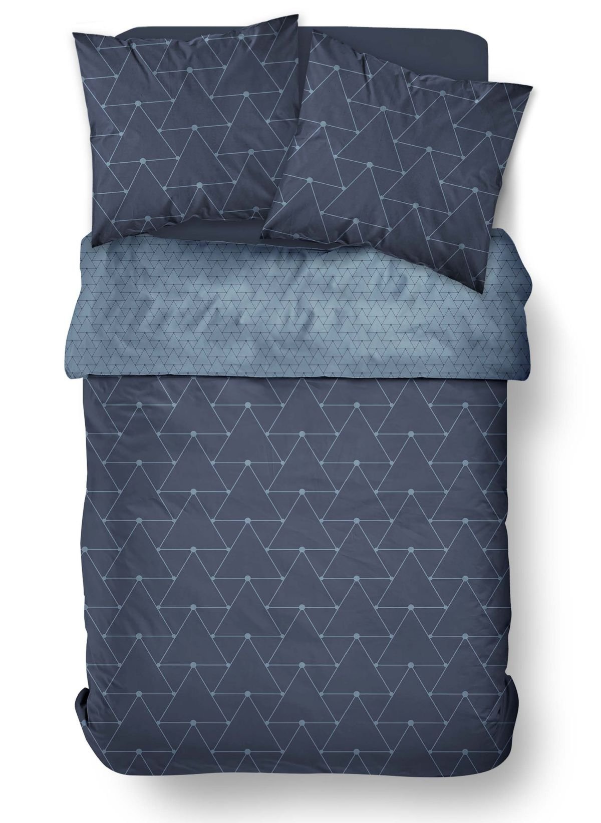 Cotton bedding set TODAY LINGE DE MAISON Blue