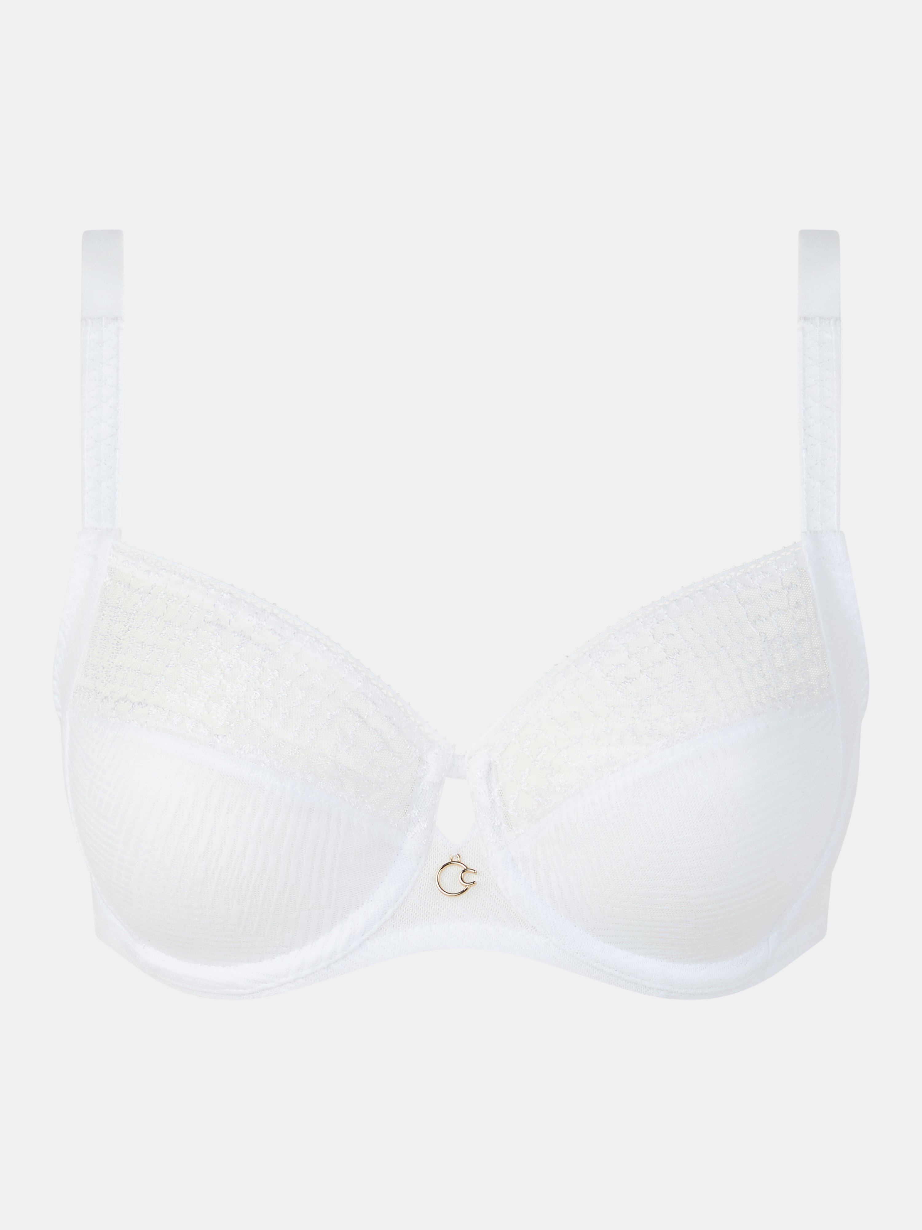 Full-cup bra CHANTELLE White