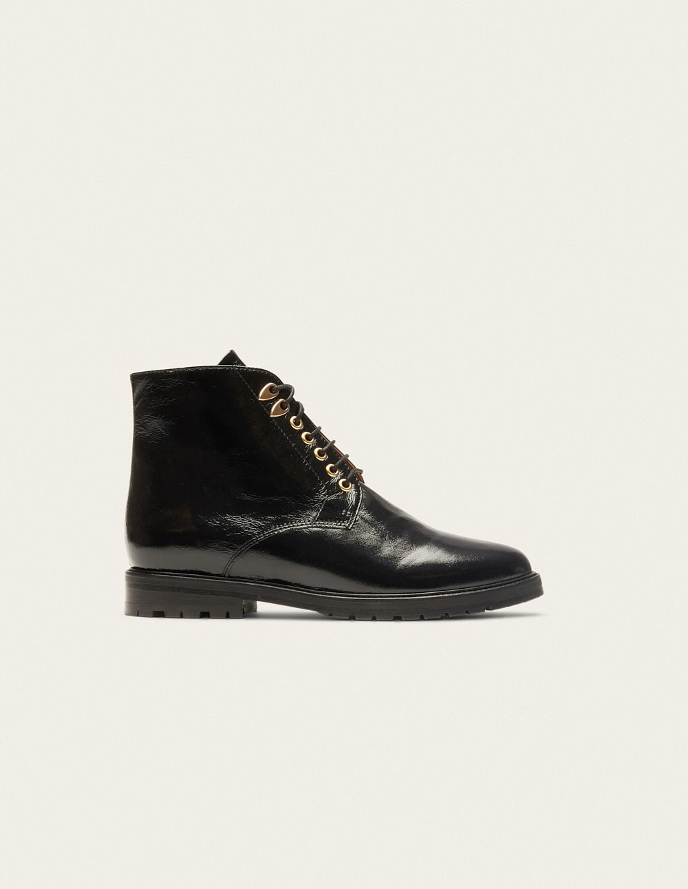 Lace-up ankle boots ODAJE EX. M.MOUSTACHE Black