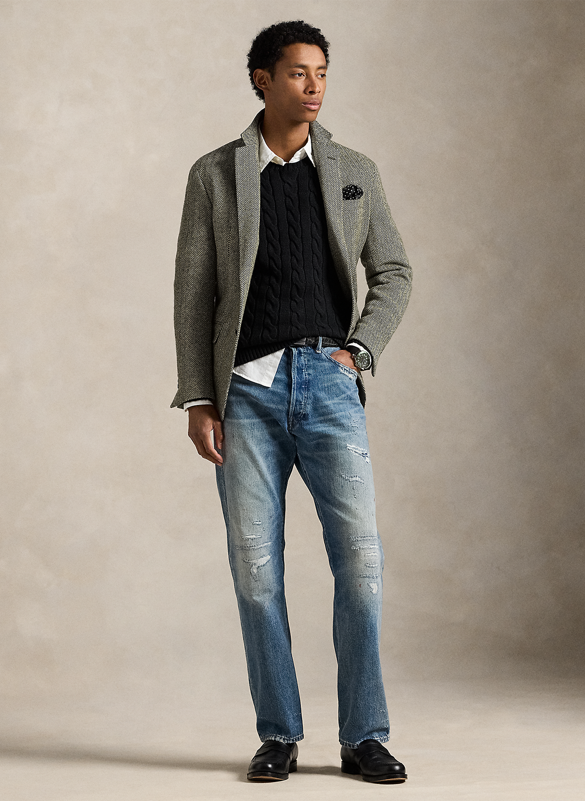 Cotton round-neck sweater  POLO RALPH LAUREN Black