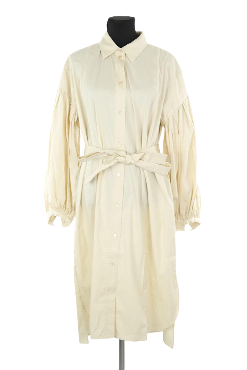 Cotton dress JOSEPH - Seconde Main Beige