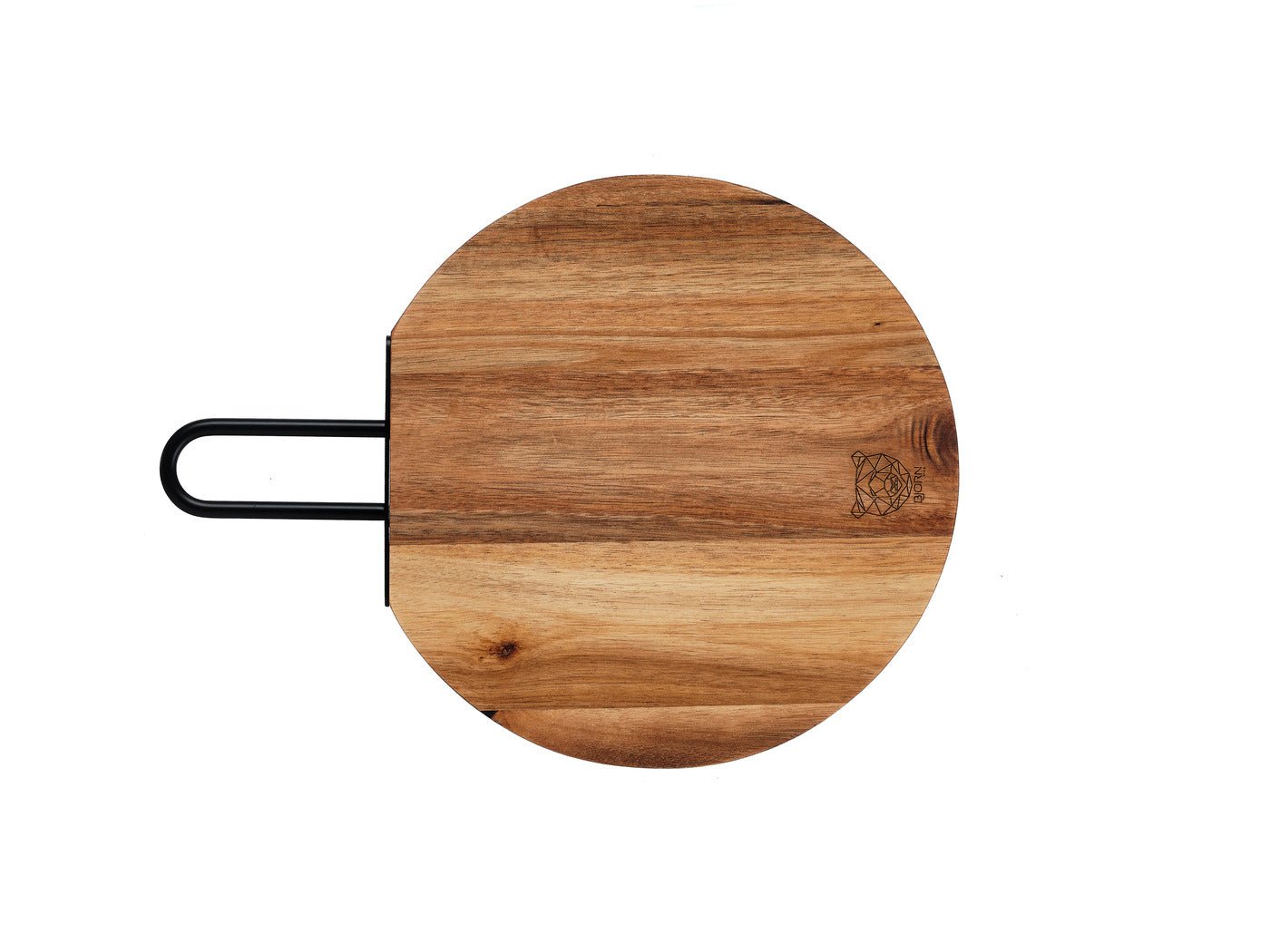 Acacia Wood Cutting Board Stine - ø26cm BJORN Brown