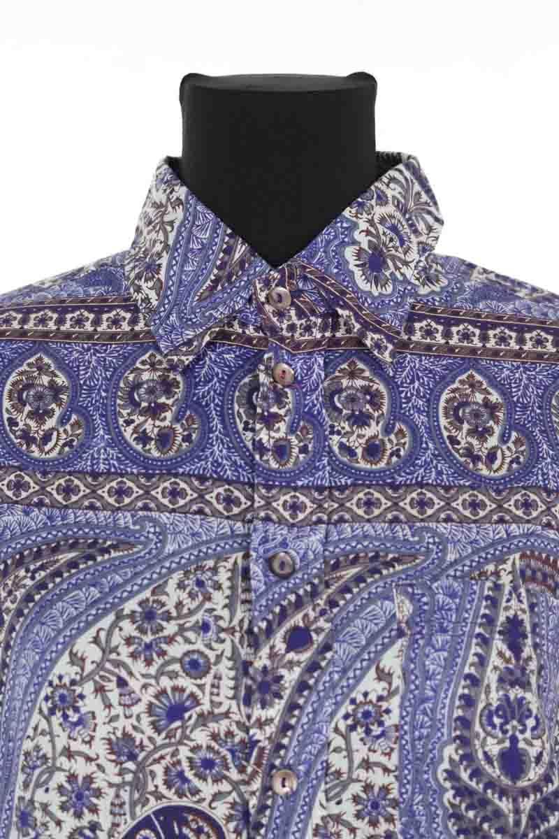 Cotton shirt ANTIK BATIK - Seconde Main Blue