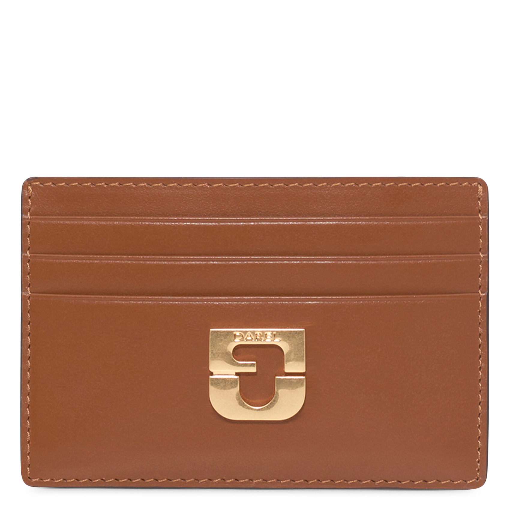 Porte-cartes en cuir uni GERARD DAREL
