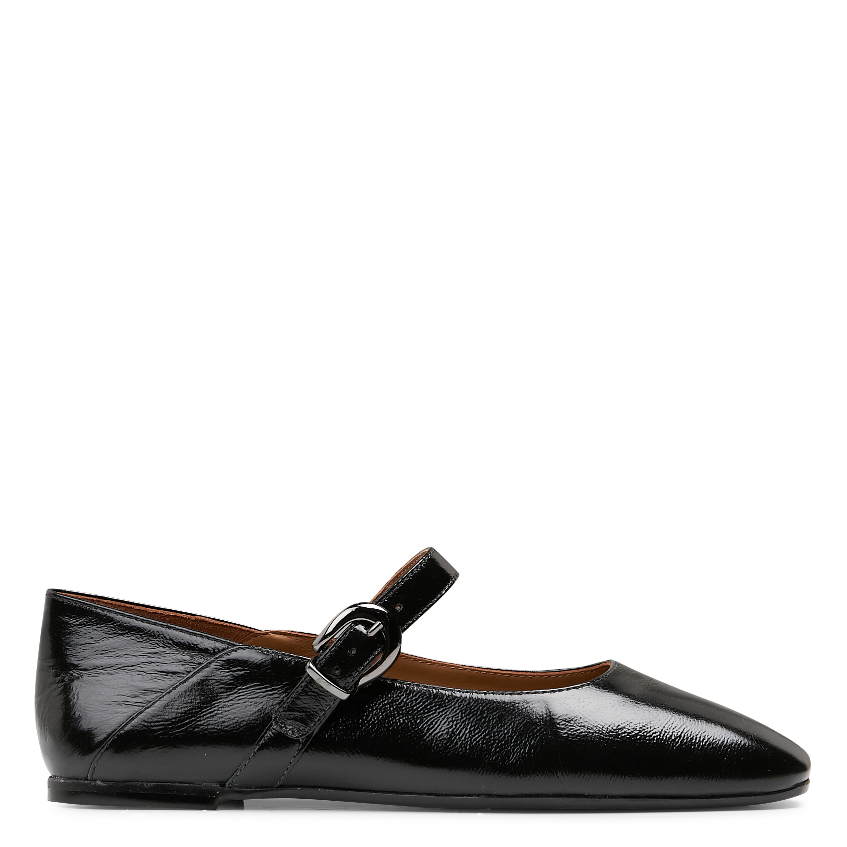 Jane patent leather ballet pumps LA FEE MARABOUTEE Black