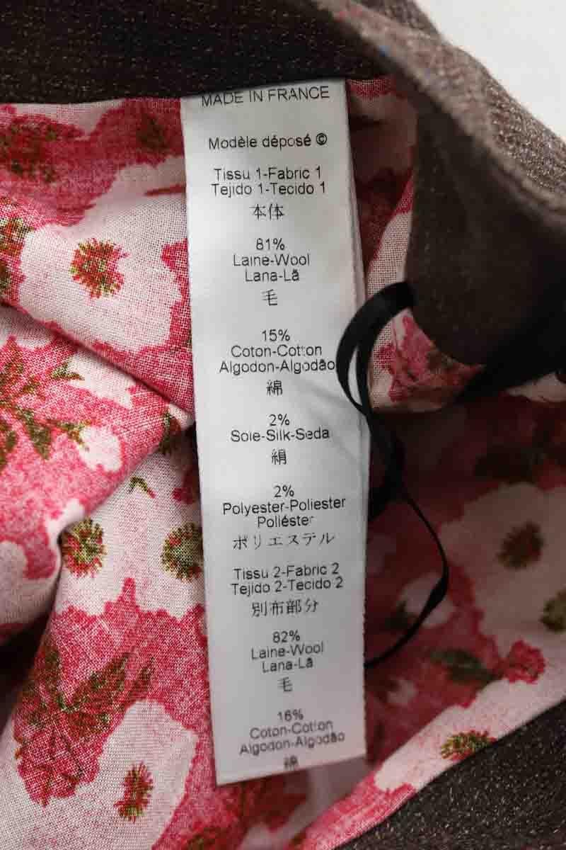 Wool skirt KENZO - SECONDE MAIN Brown