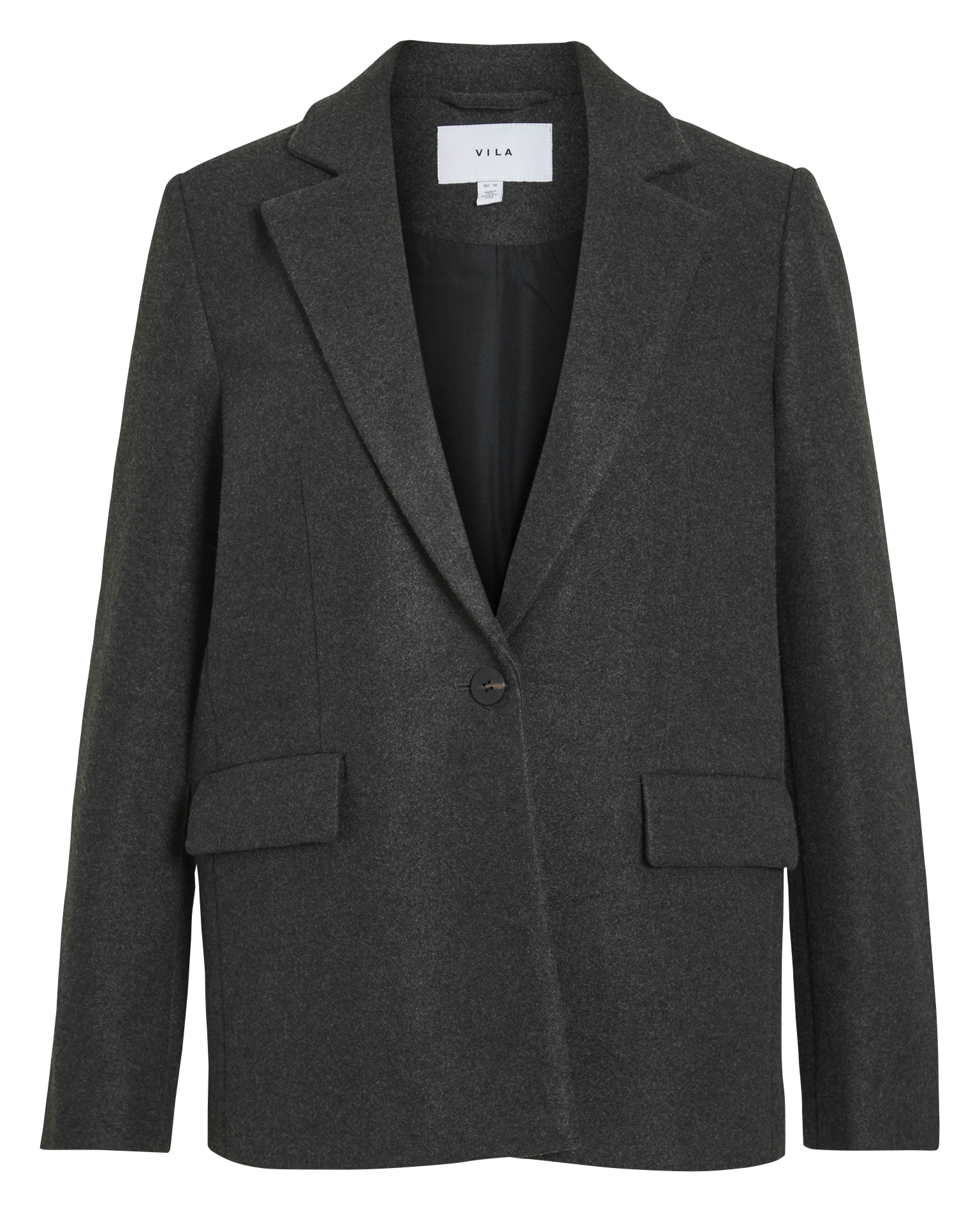 Veste tailleur droite unie  VILA Gris