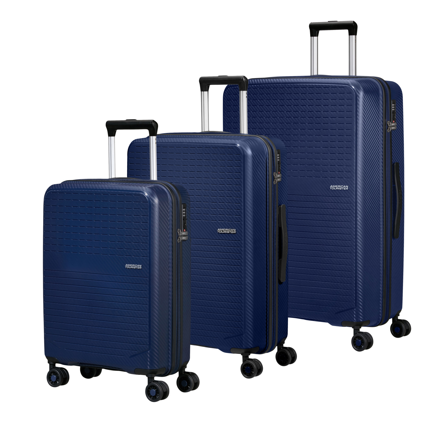 Summer hit nested set size L AMERICAN TOURISTER Blue