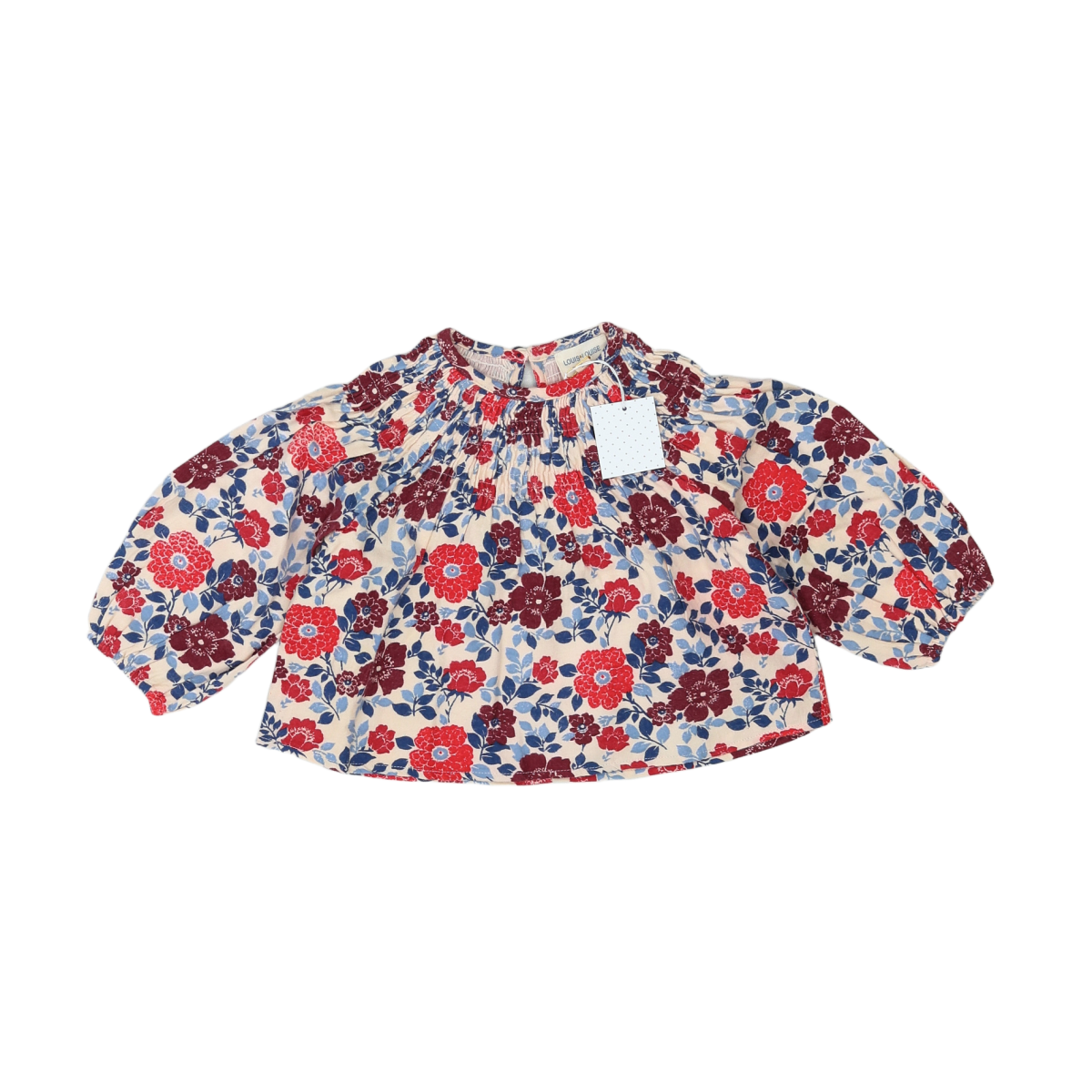 Red baby blouse - 24 months LOUIS LOUISE - Seconde Main Red