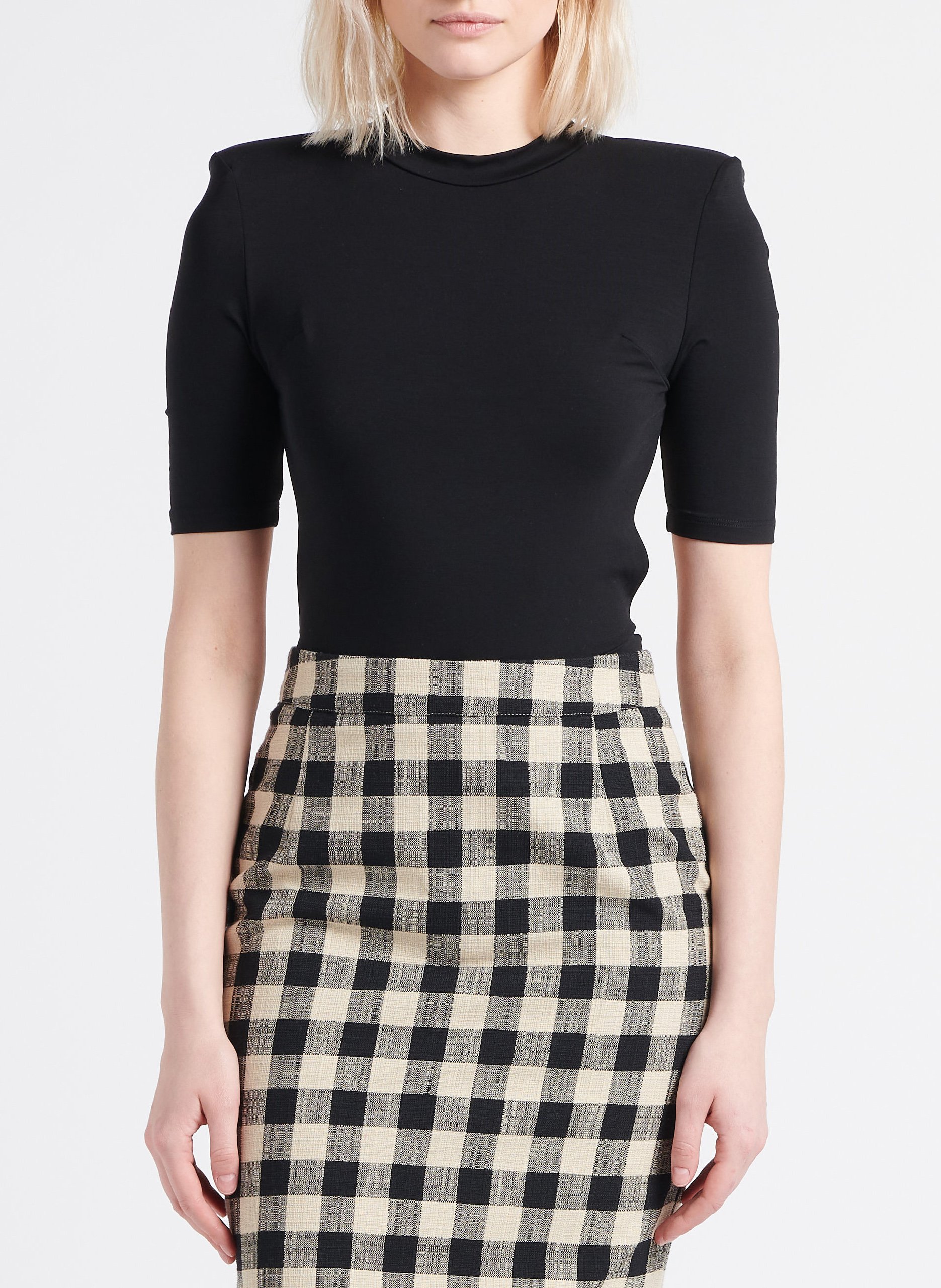 Body col montant avec dos ouvert  UNDRESS CODE Noir