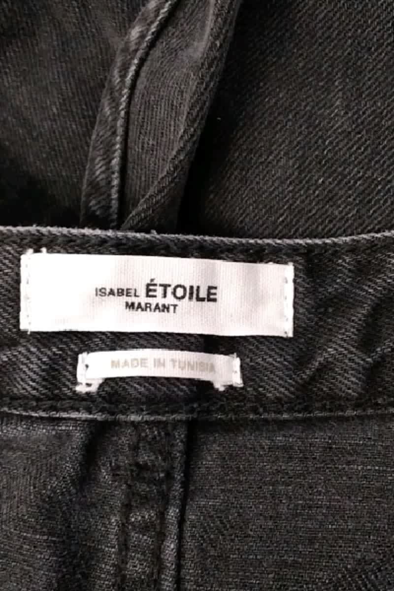 - Straight-leg jeans
- 5 pockets
- Straight cut
- Faded effect ISABEL MARANT ÉTOILE - SECONDE MAIN Black