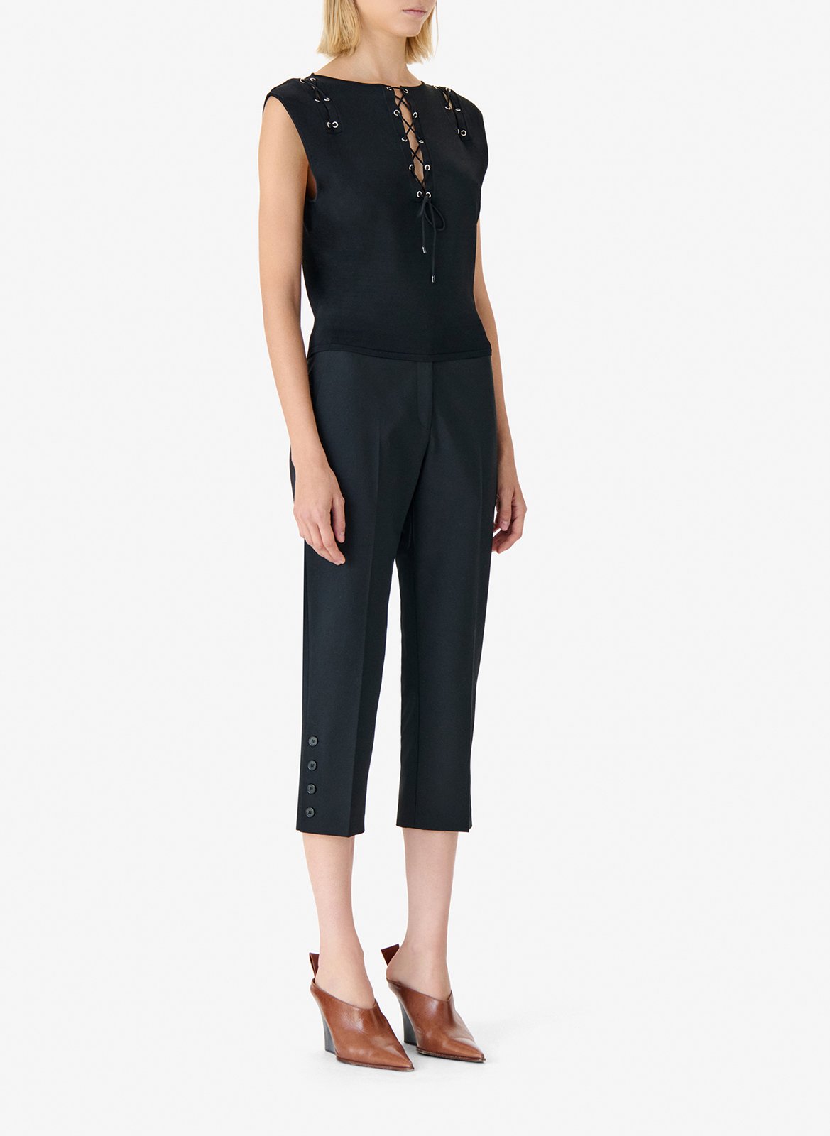 Pantalon droit IRO Noir