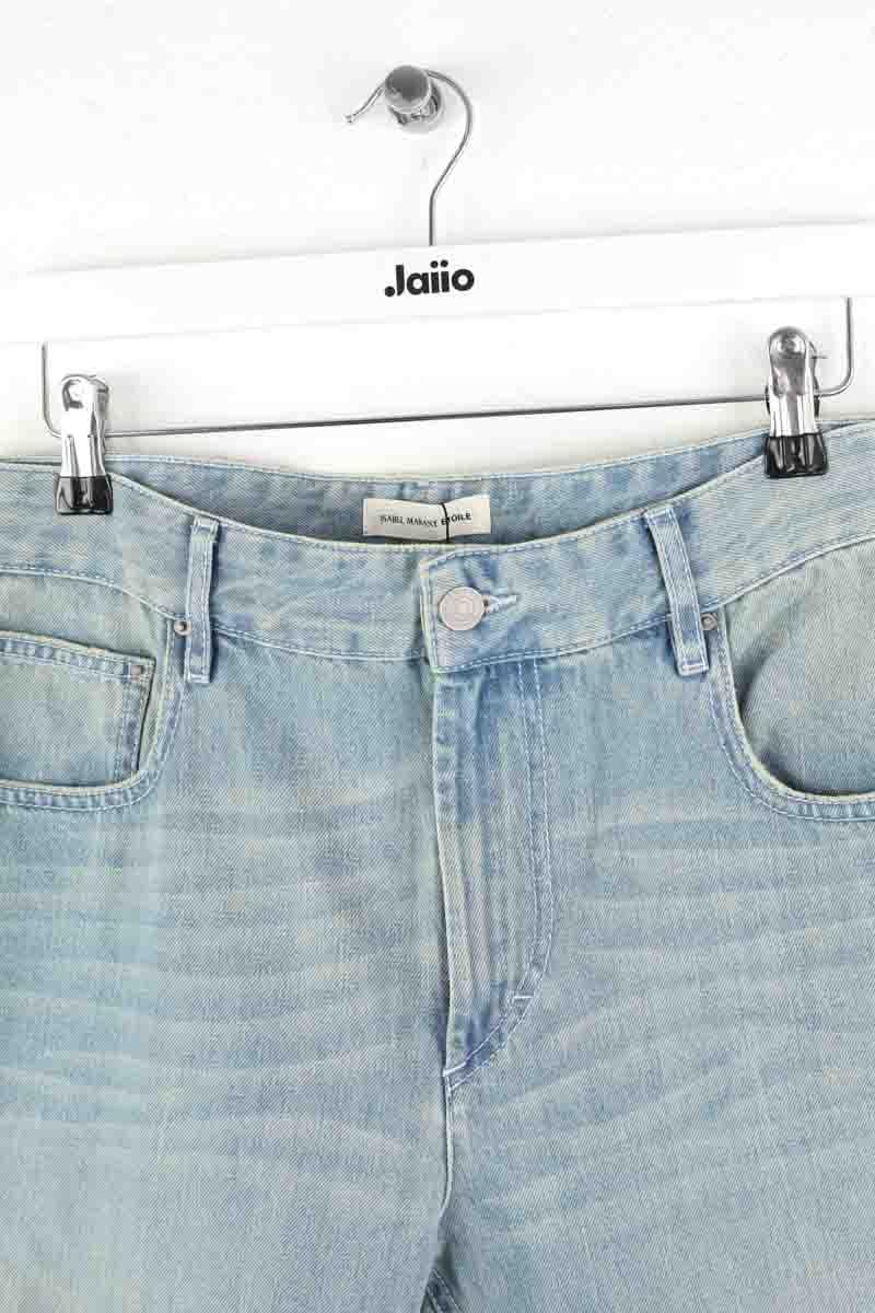 - Straight-leg jeans
- 5 pockets
- Straight cut
- Faded effect ISABEL MARANT ÉTOILE - SECONDE MAIN Blue