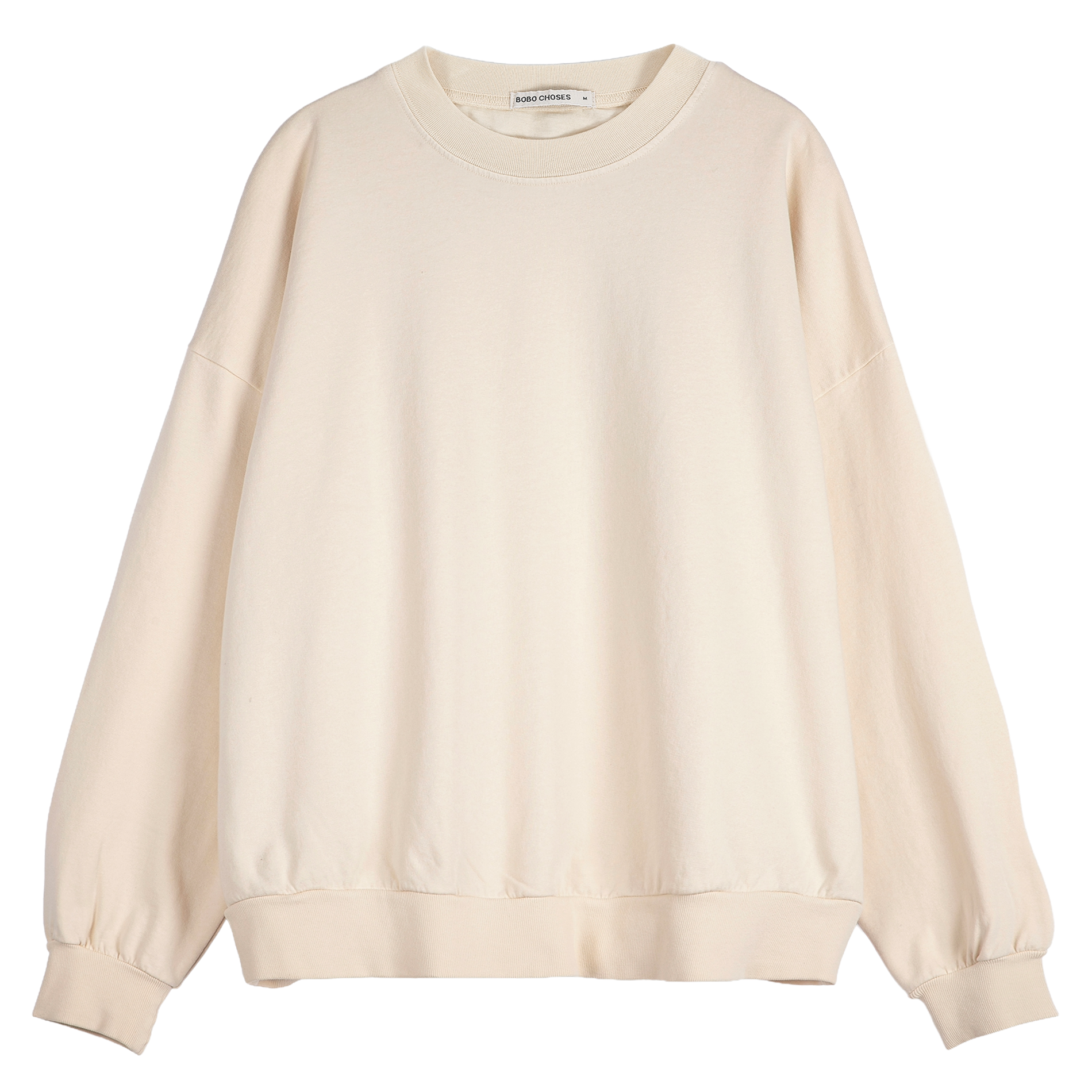 Sweat ample sérigraphie dos BOBO CHOSES Blanc