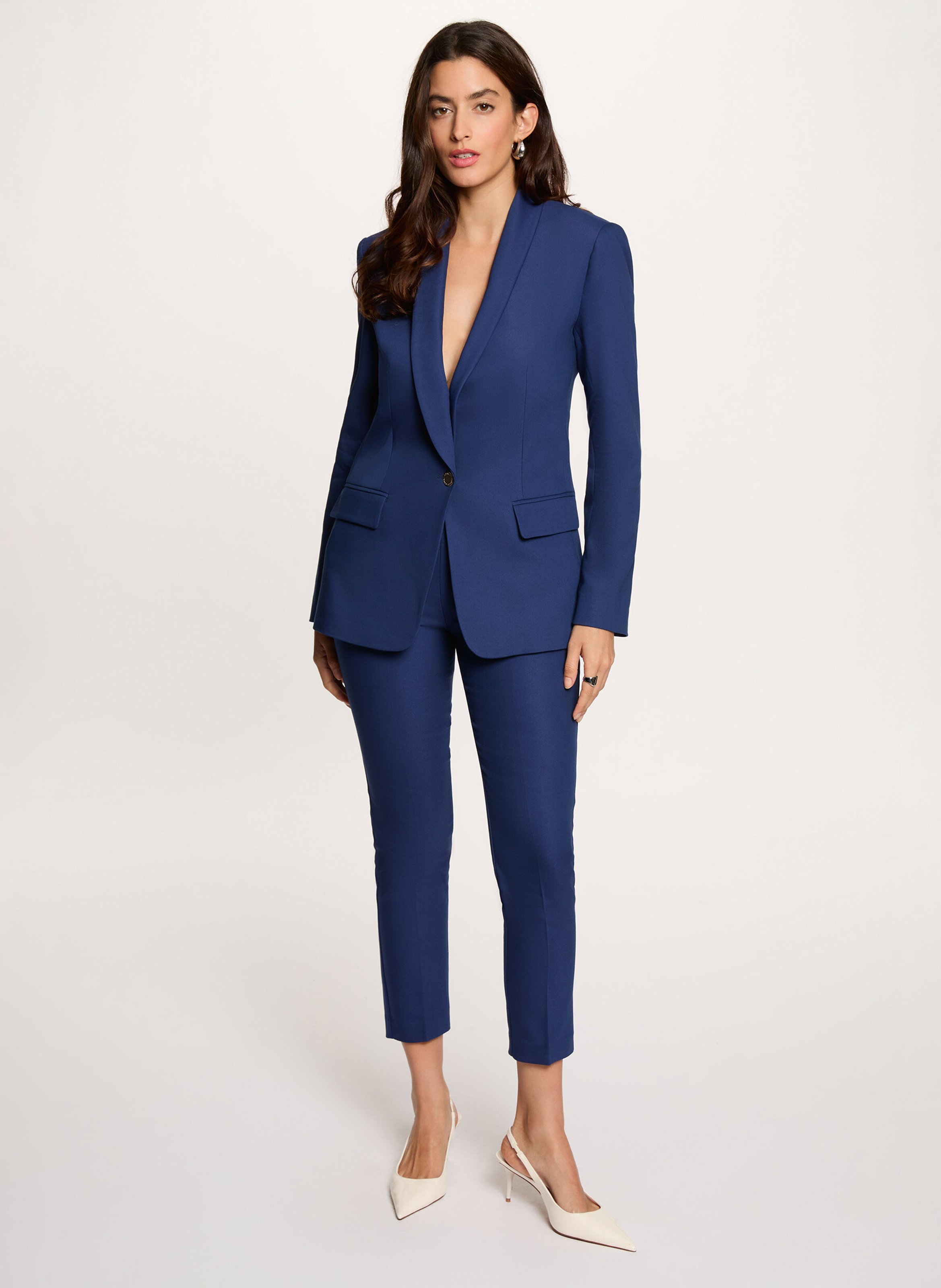 Slim 7/8 pants MORGAN Blue