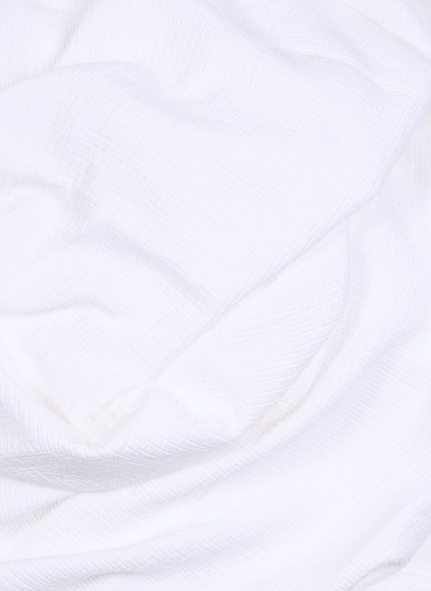 Katoenen beddensprei AU PRINTEMPS PARIS MAISON Wit