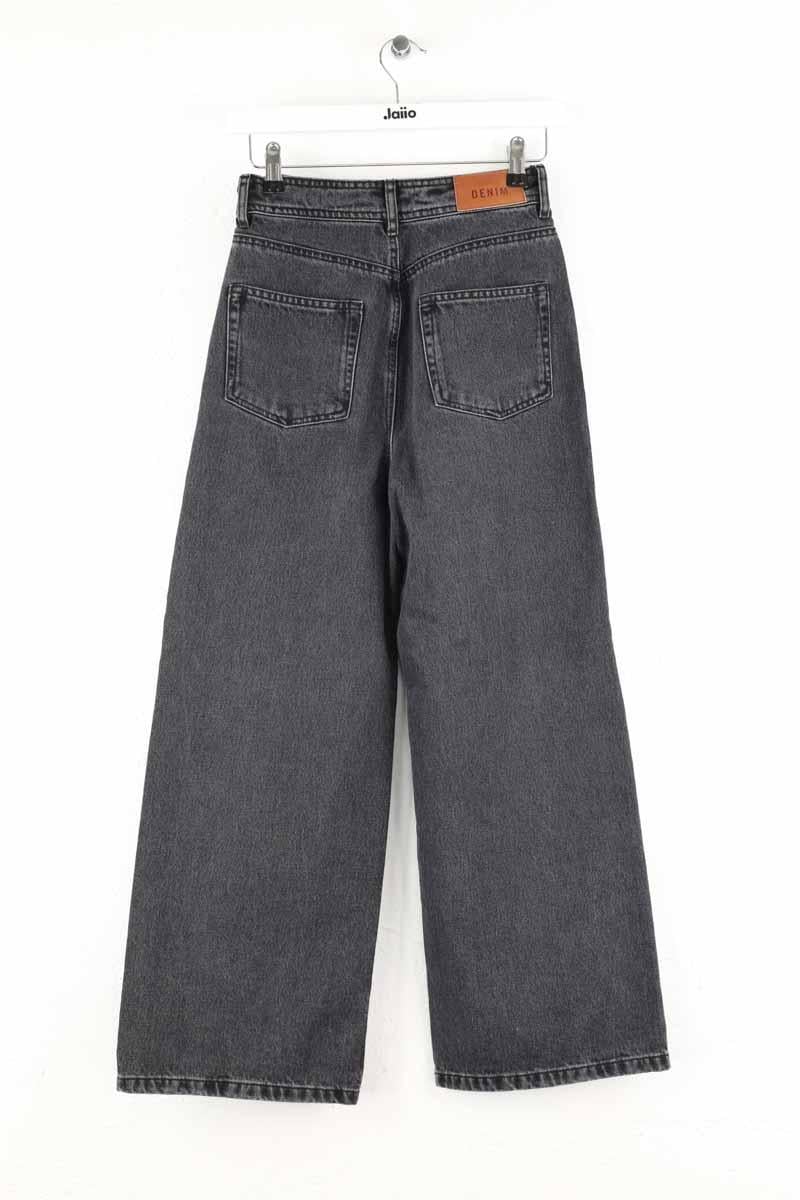 Straight cotton-blend pants SEZANE - Seconde main Grey