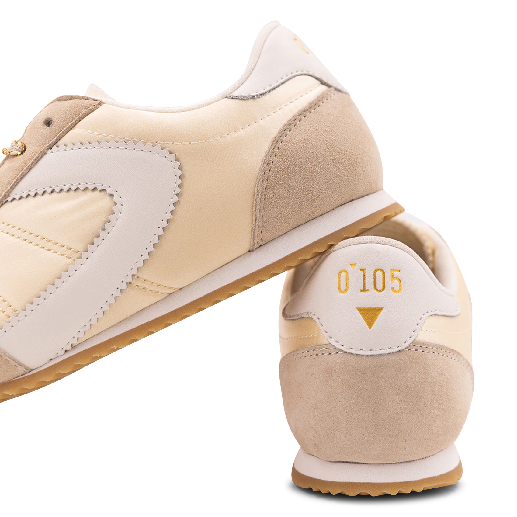 baskets bassrs 0'105 Blanc