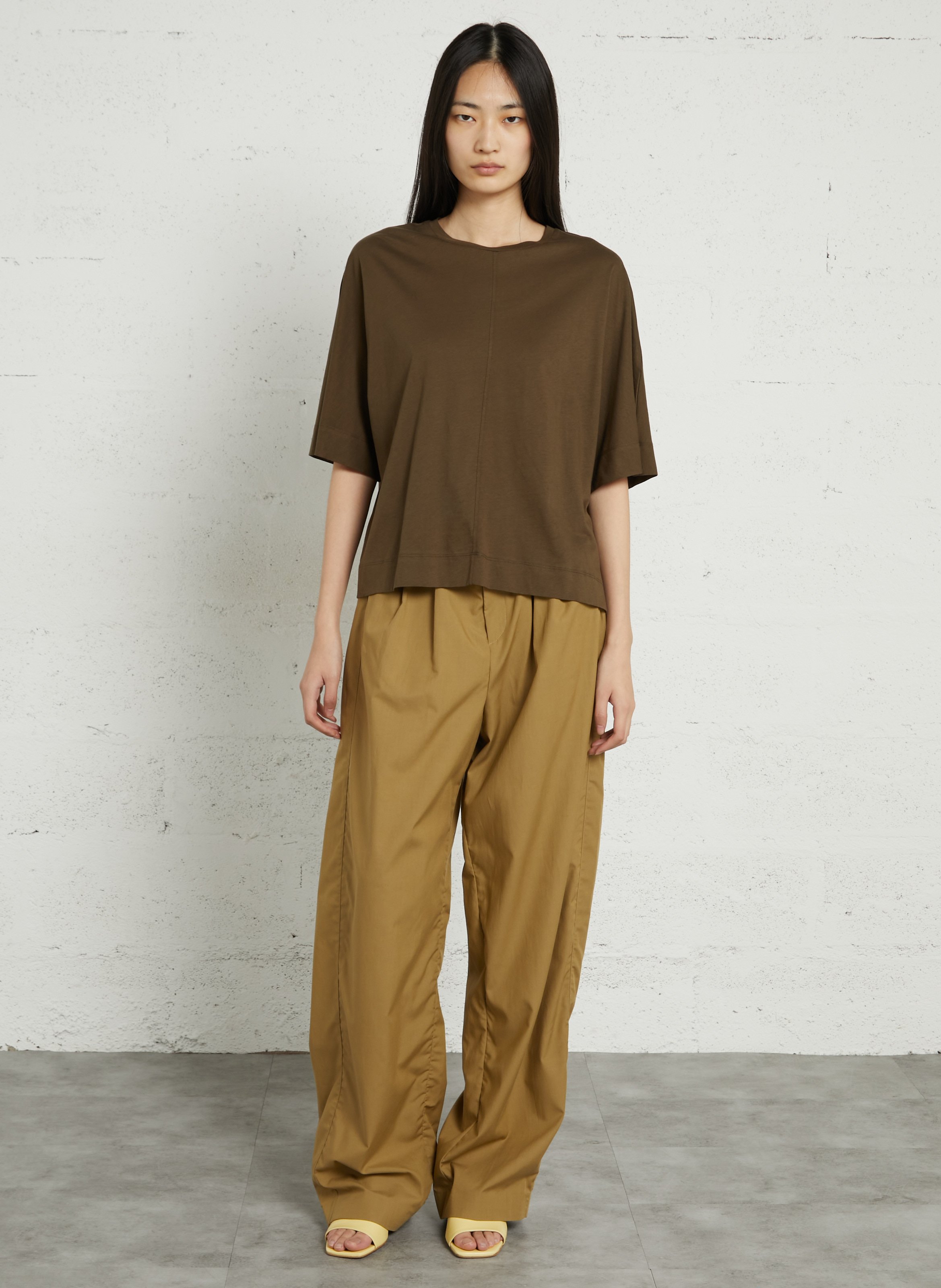 Sandales à talons en cuir brillant - Look 2