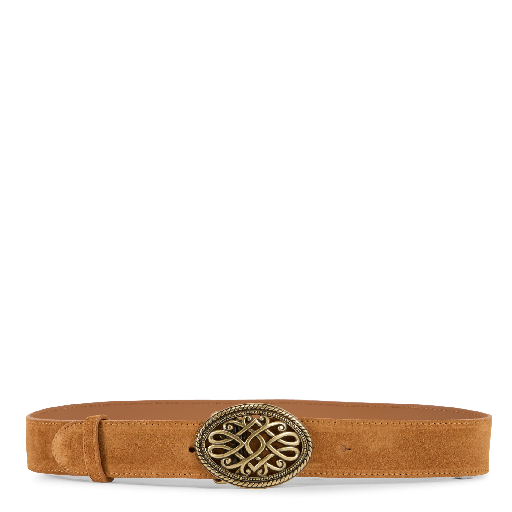 Gürtel aus Veloursleder LA PETITE ETOILE Braun