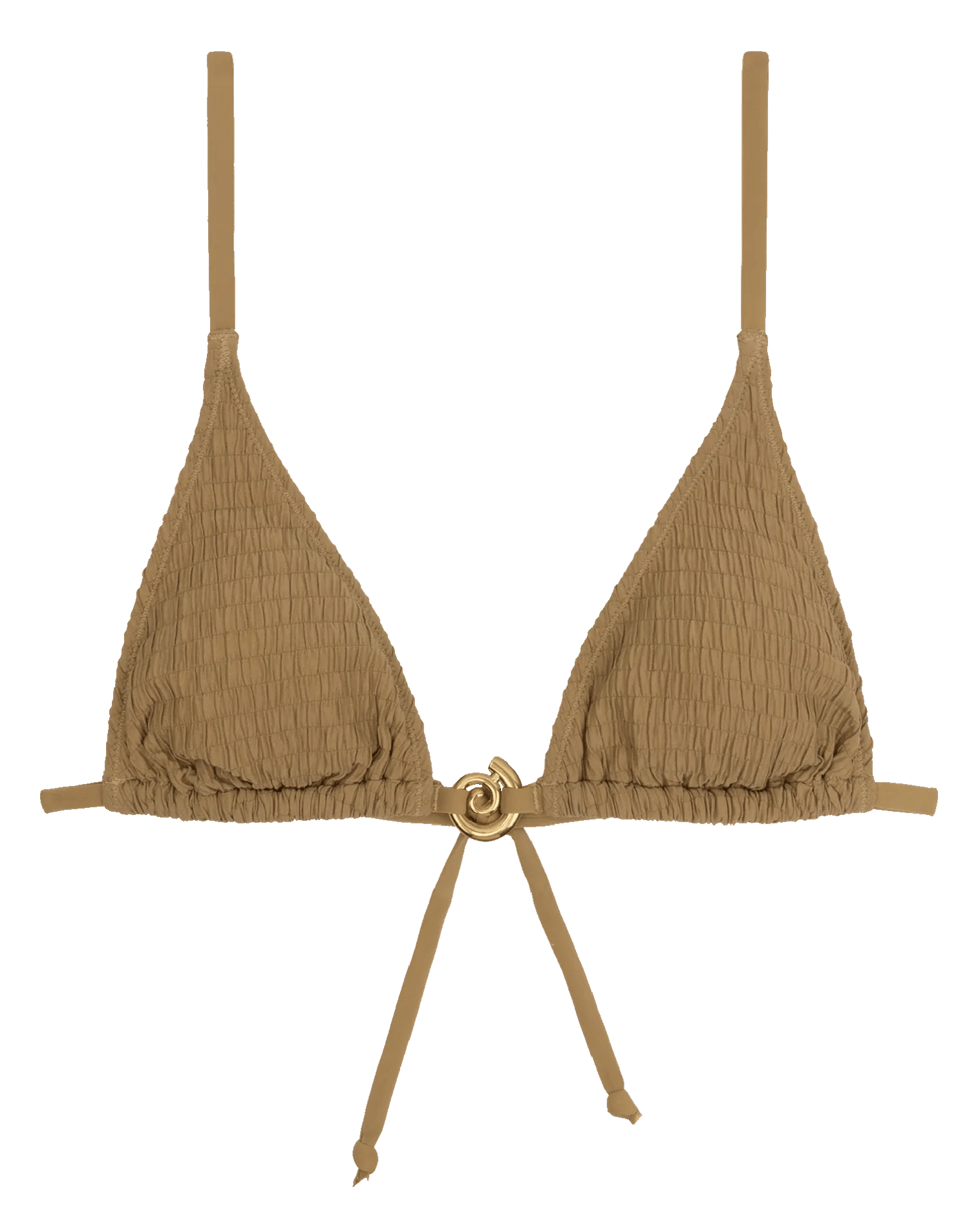 Haut de maillot de bain LOVE STORIES Doré