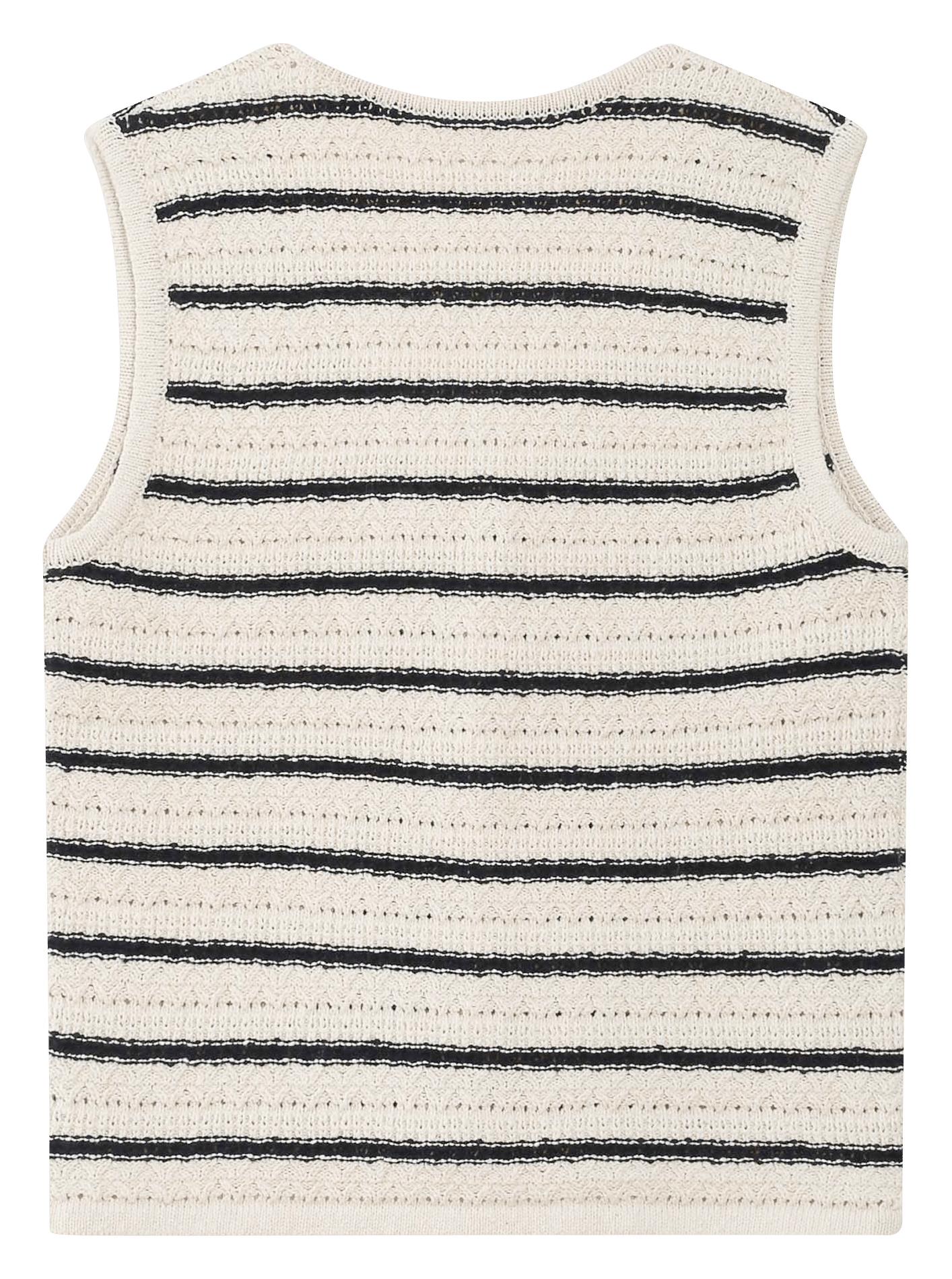 Top col v  GRACE ET MILA Blanc