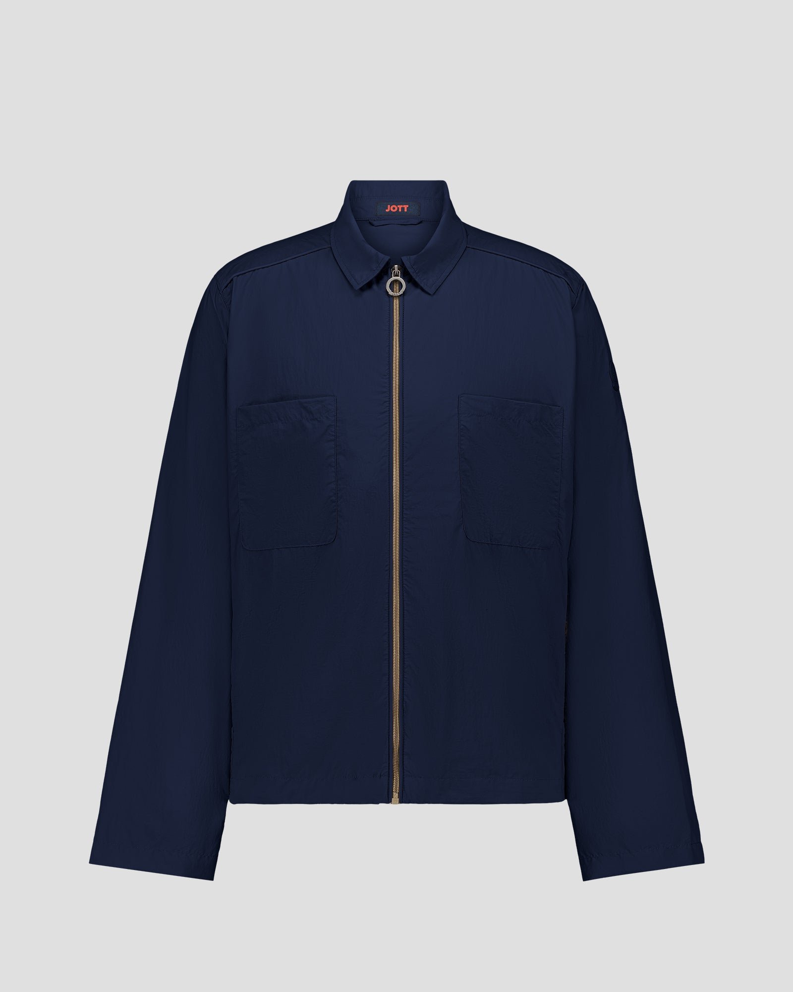 Veste légère col chemise guy JOTT Bleu