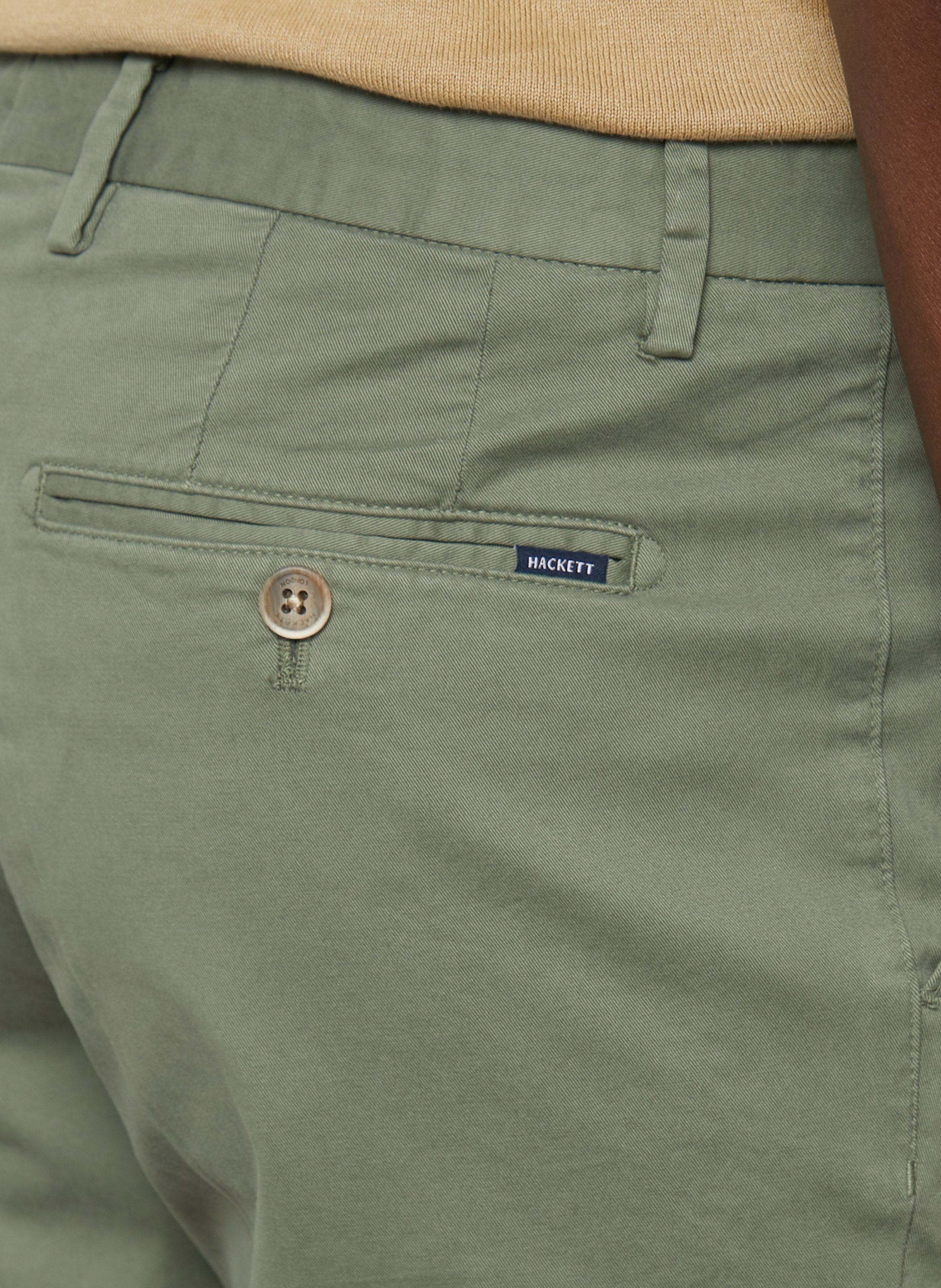 Bermudashorts aus Baumwoll-Mix LE TEMPS DES CERISES Grun