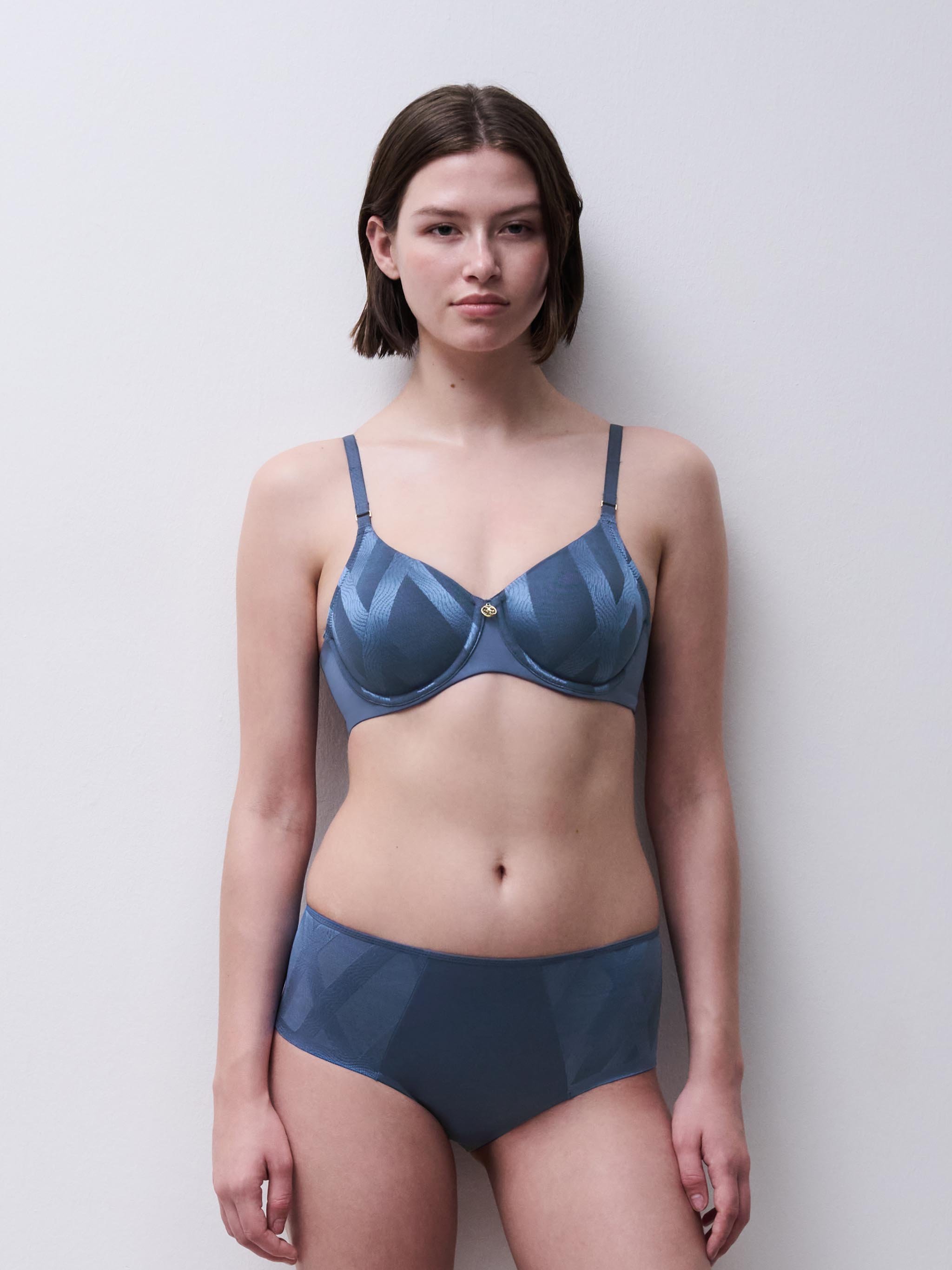 High-waisted panties CHANTELLE Blue