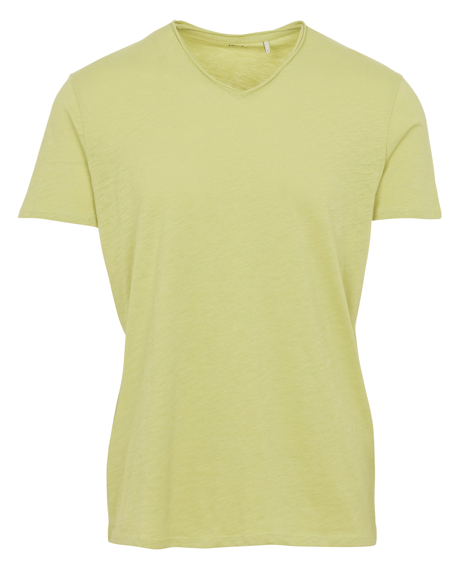 T-shirt dritta in cotone con scollo a V IKKS