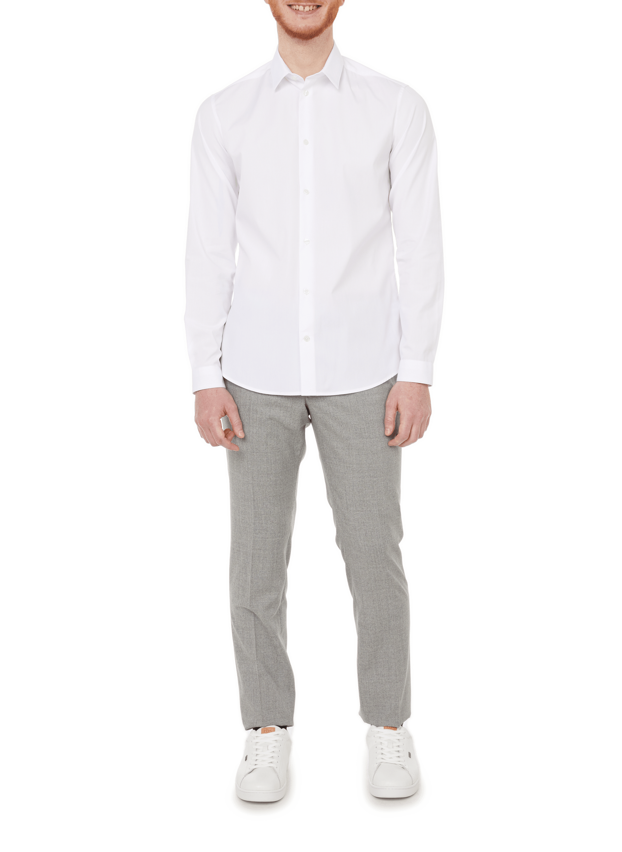 Slim-fit Krave-S cotton shirt AU PRINTEMPS PARIS White