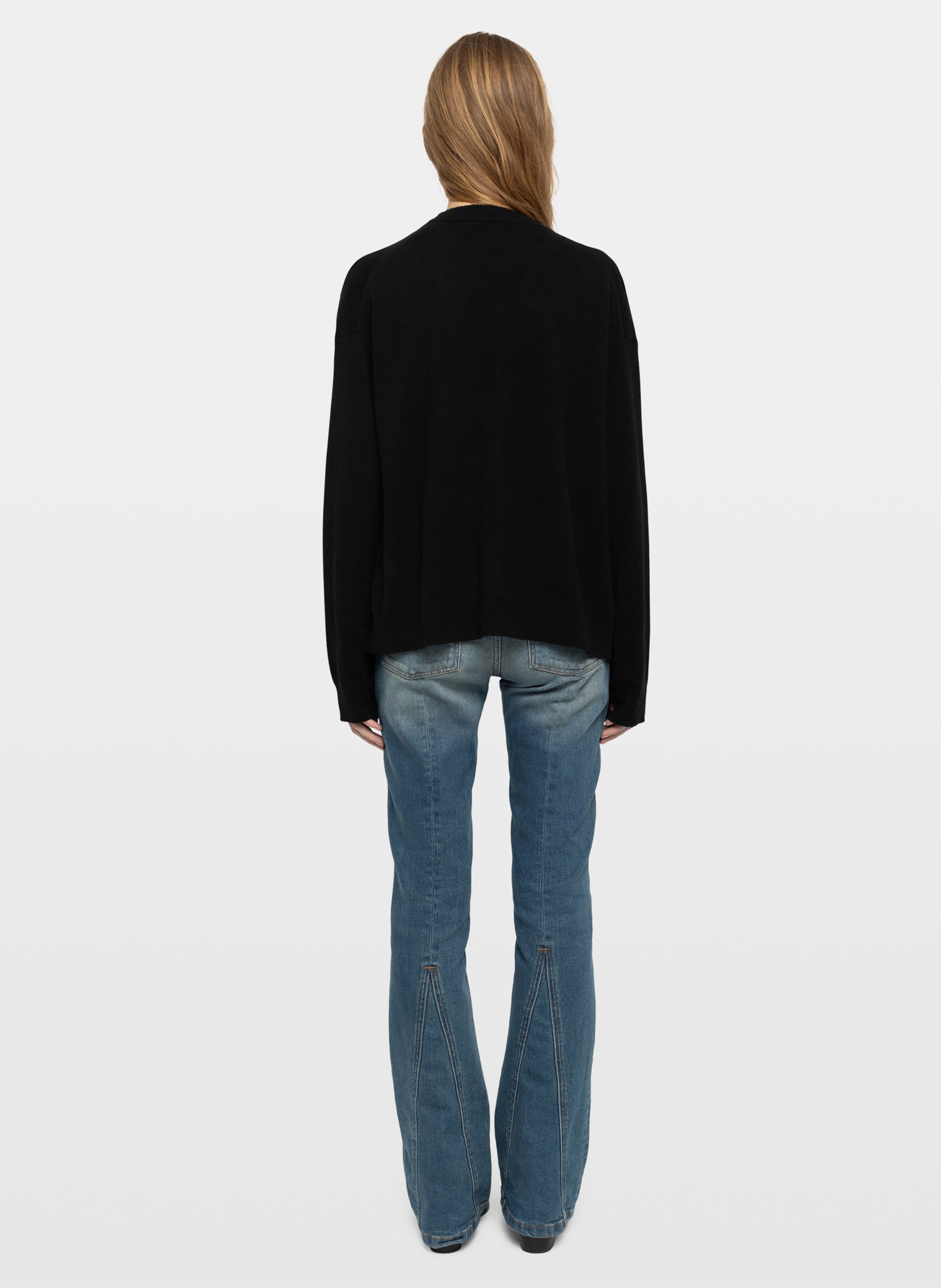 Straight cashmere vest ZADIG&VOLTAIRE Black