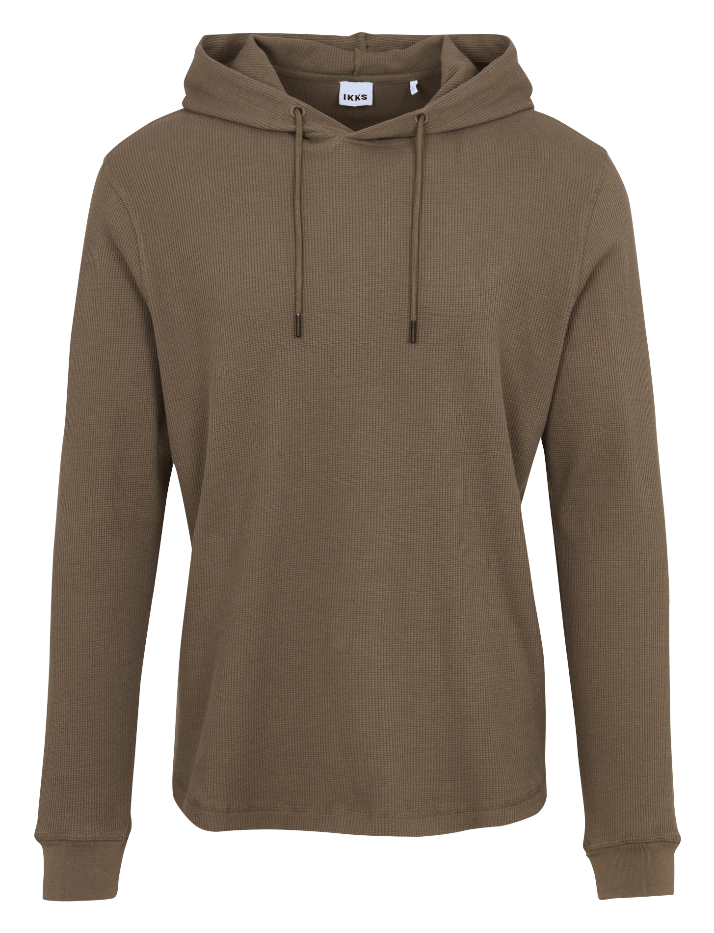 Sweat droit à capuche IKKS Kaki