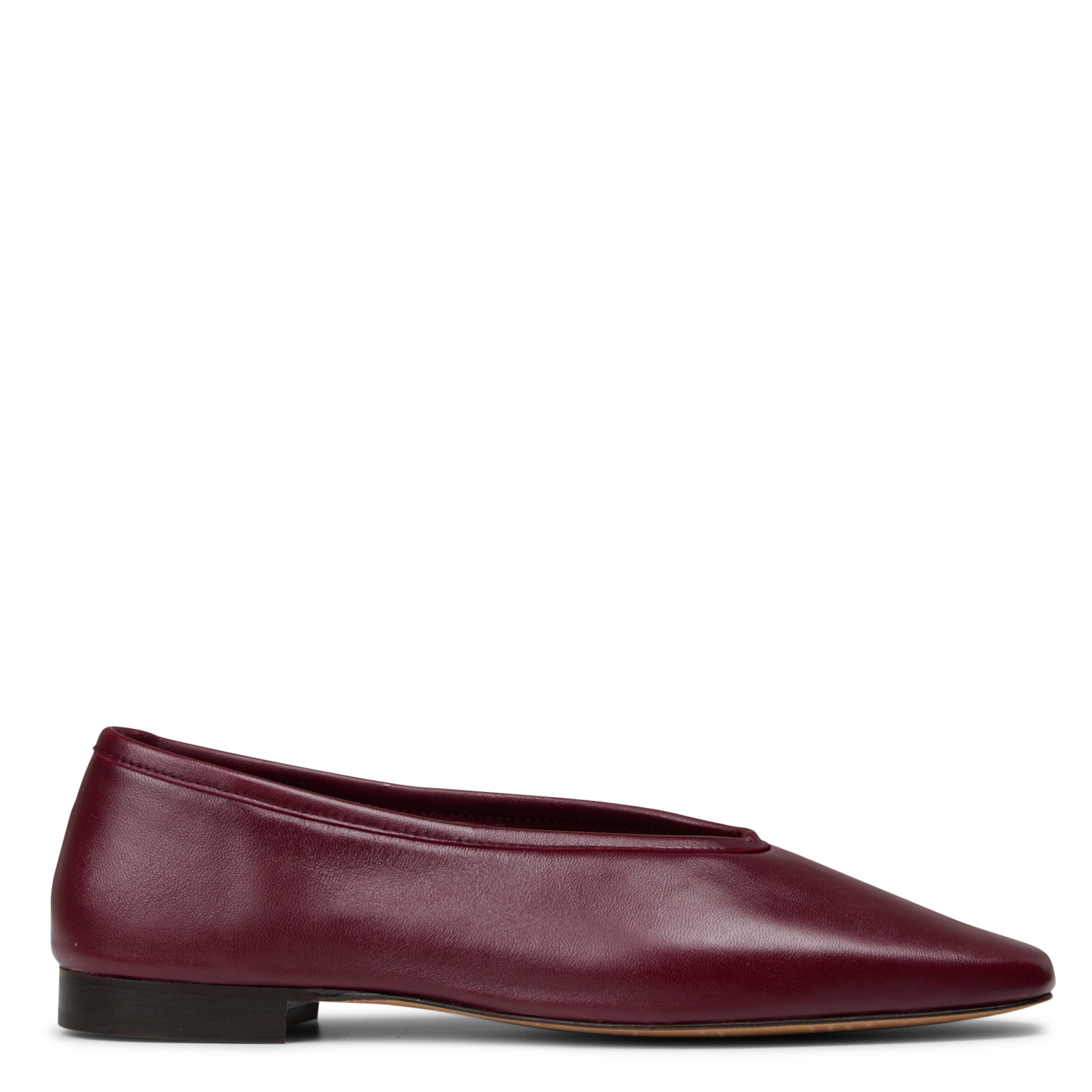 Ballerines en cuir BOBBIES Rouge