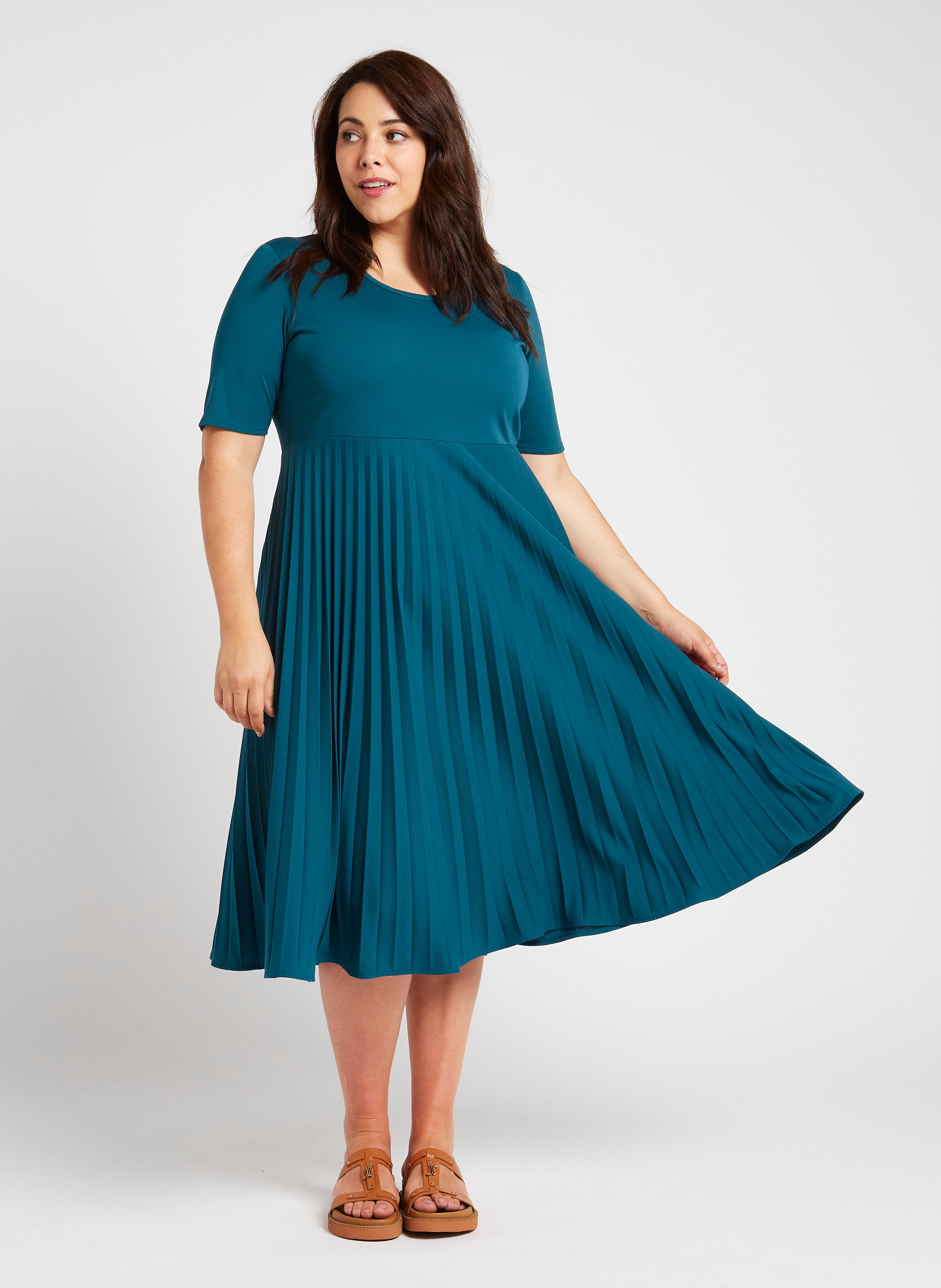 Tailliertes Midikleid PERSONA by Marina Rinaldi Grun