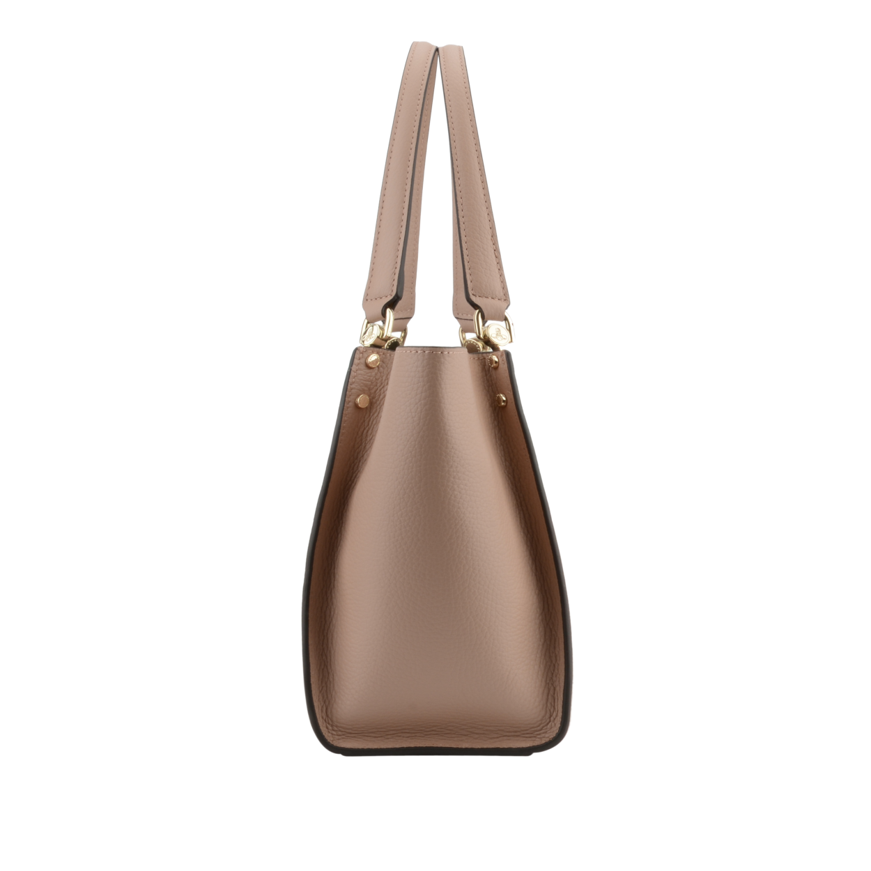 Billy L leather bag  POURCHET Brown