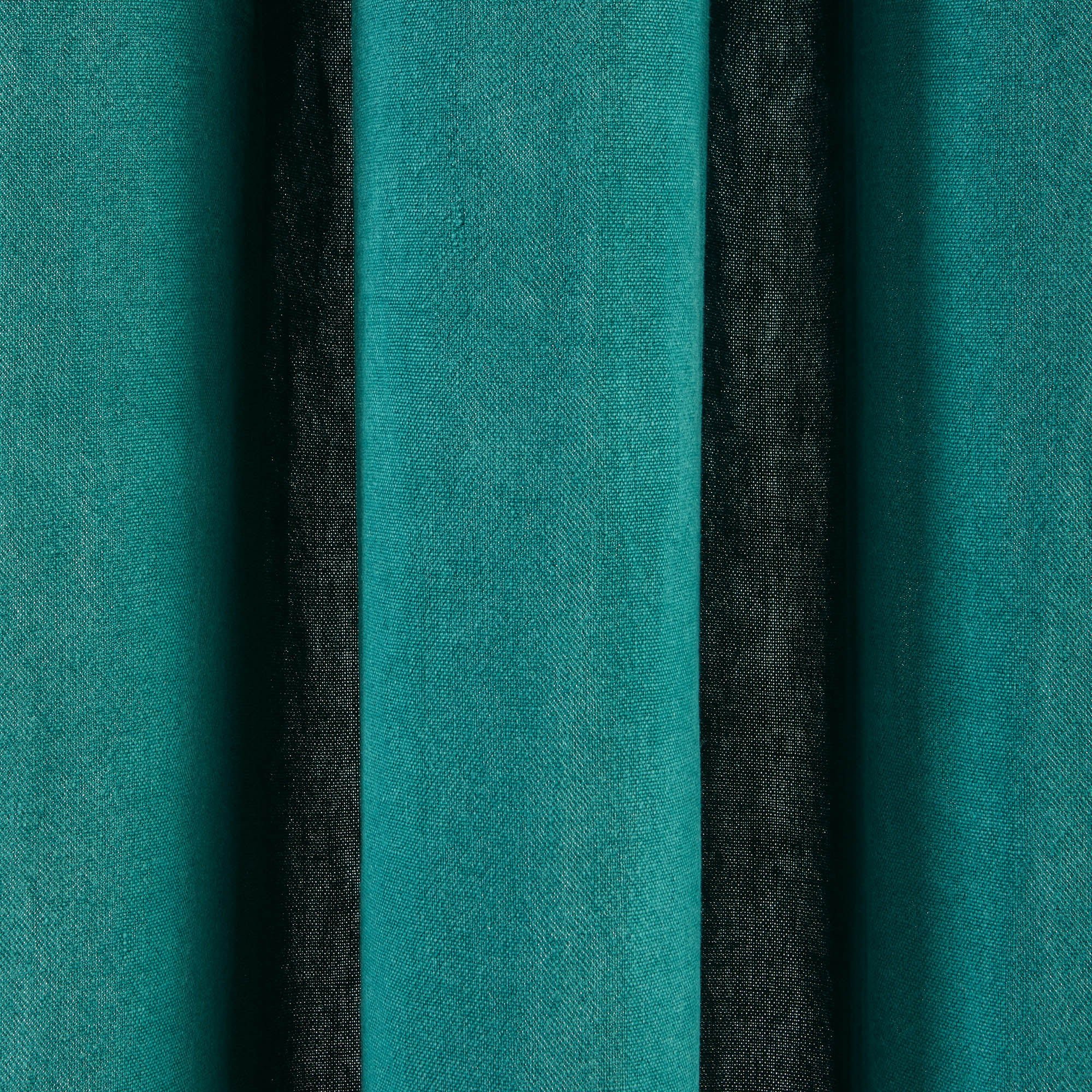 Curtain with black eyelets MADURA Blue