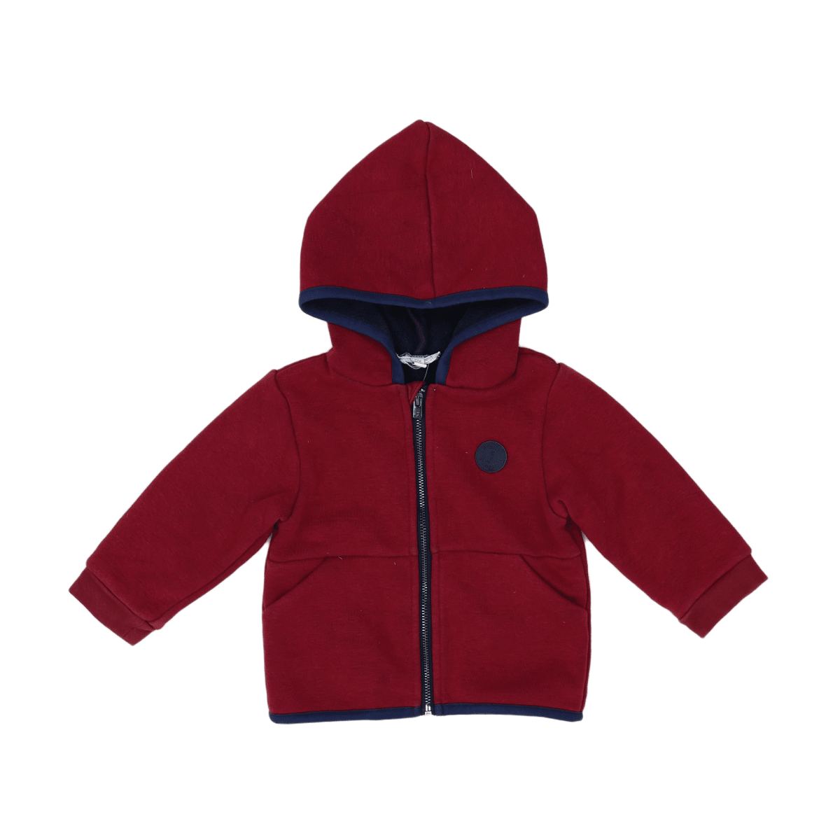 Red baby cardigan - 12 months JACADI - Seconde Main Red