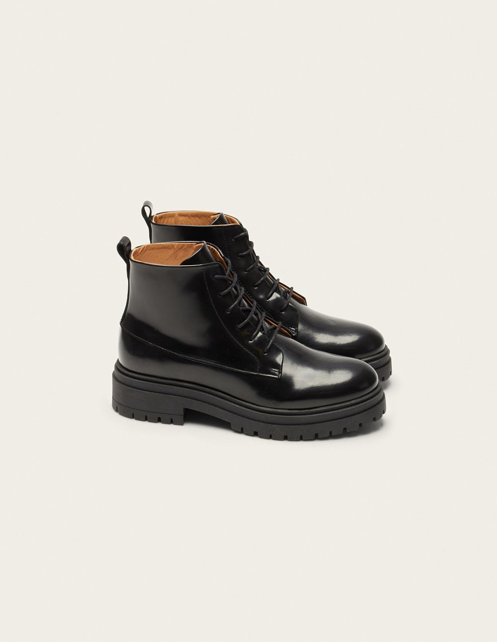 Lace-up ankle boots ODAJE EX. M.MOUSTACHE Black