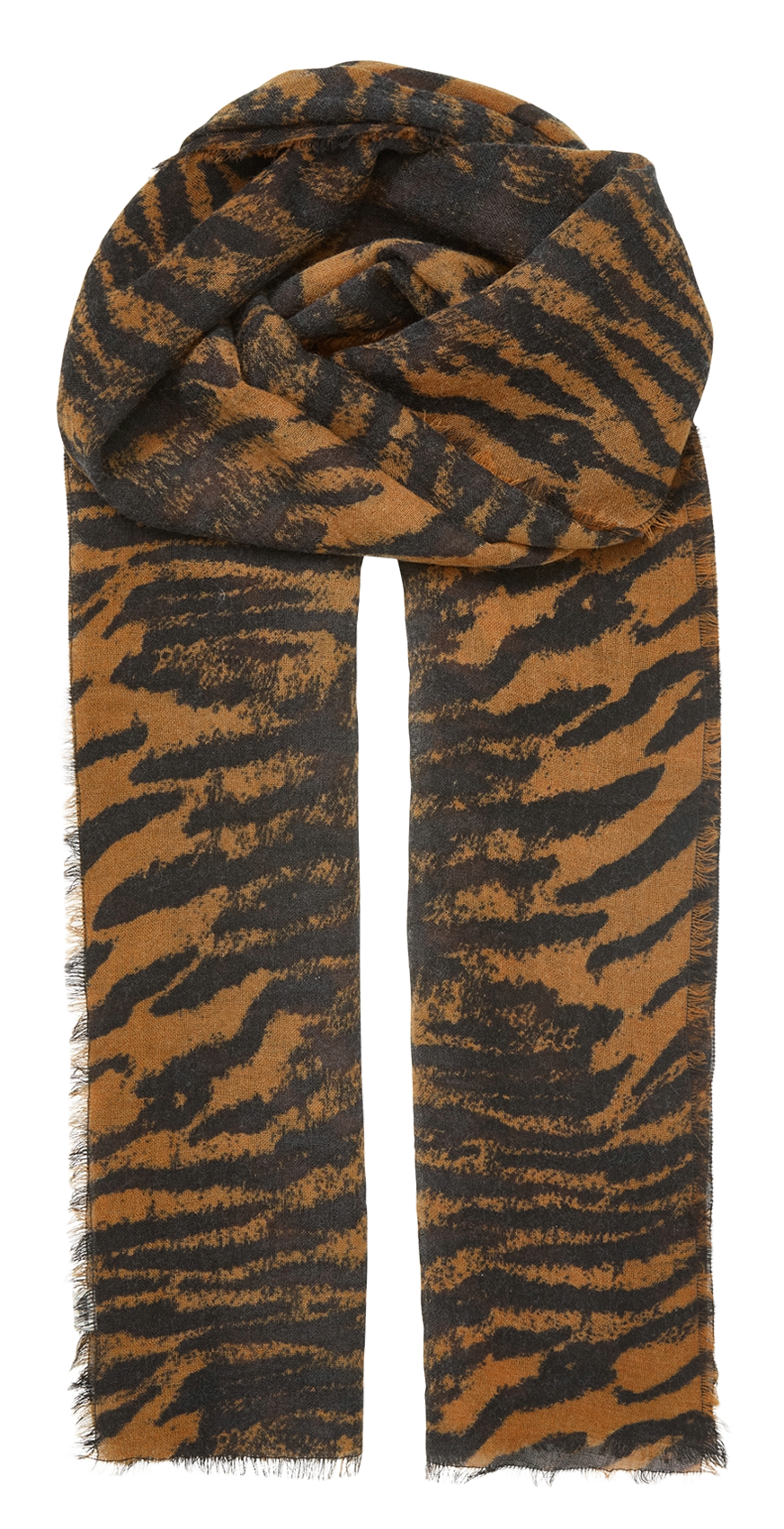 Tuch aus Wolle BECKSONDERGAARD Braun