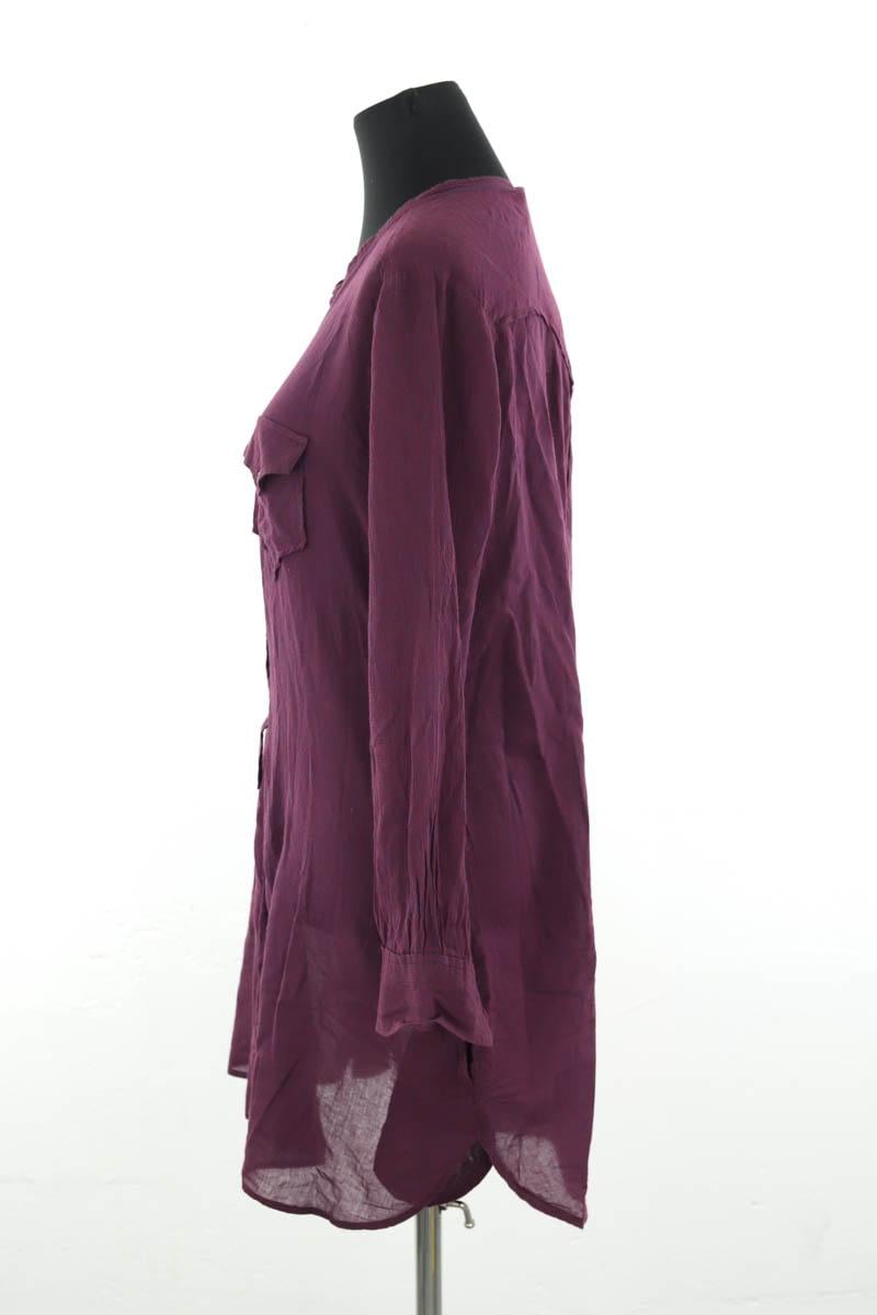 Cotton dress ISABEL MARANT ÉTOILE - SECONDE MAIN Purple