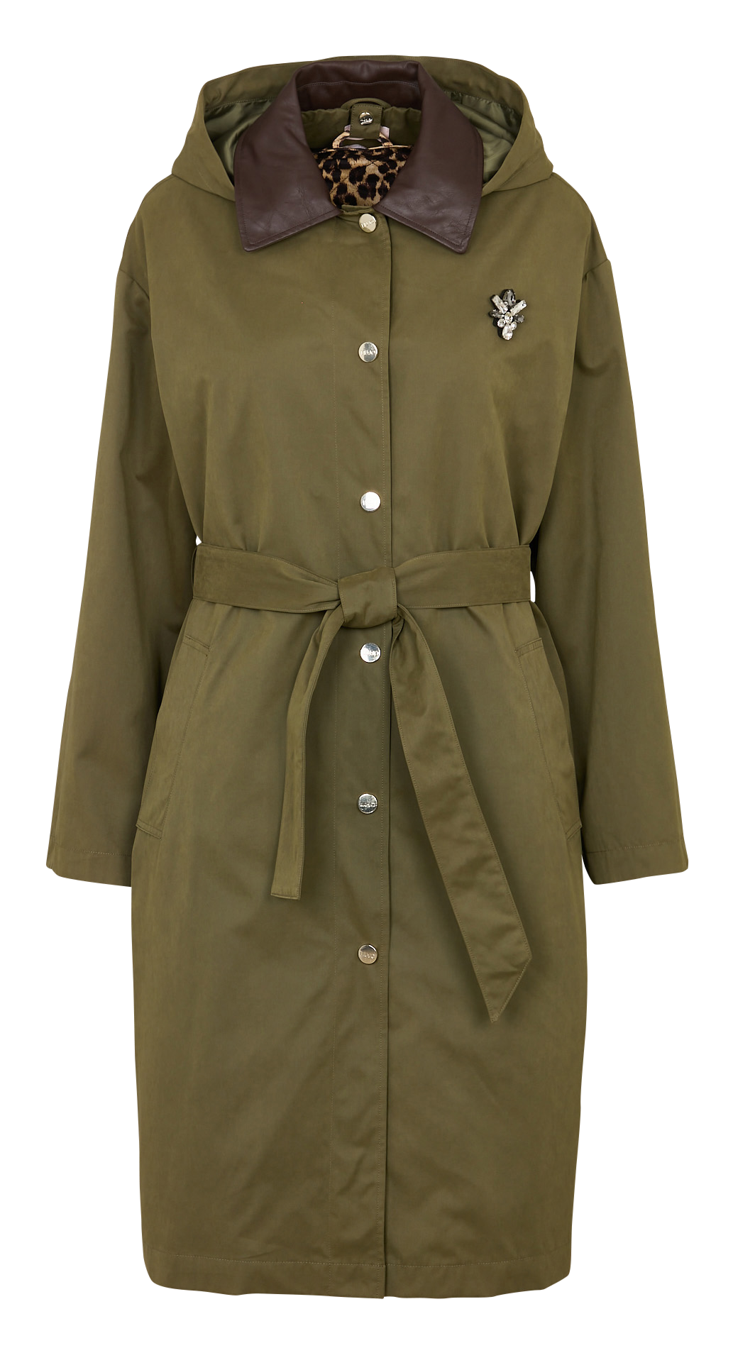 Trench col classique LIU JO Violet