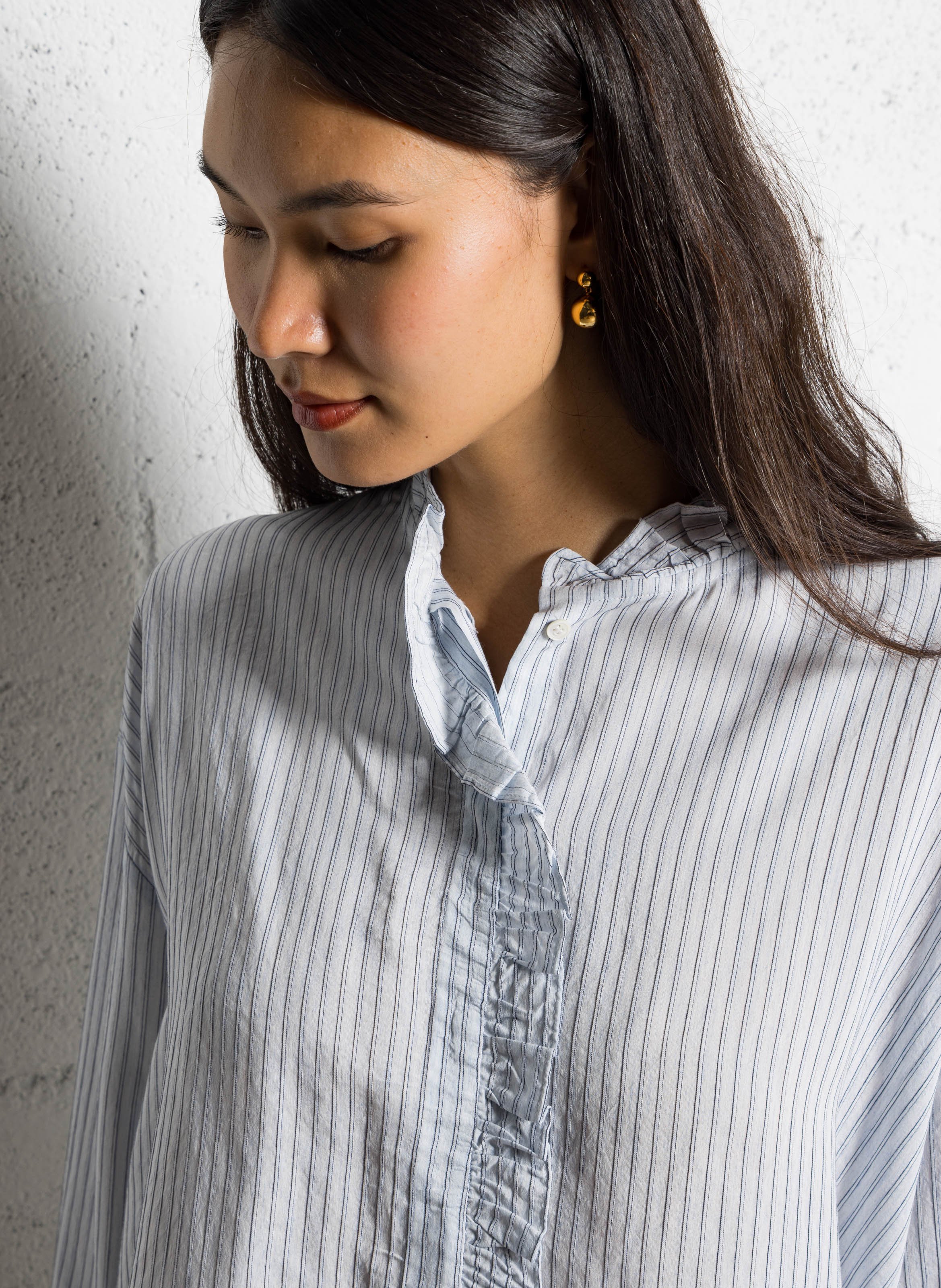 Chemise oversize col victorien MASSCOB Multicolore