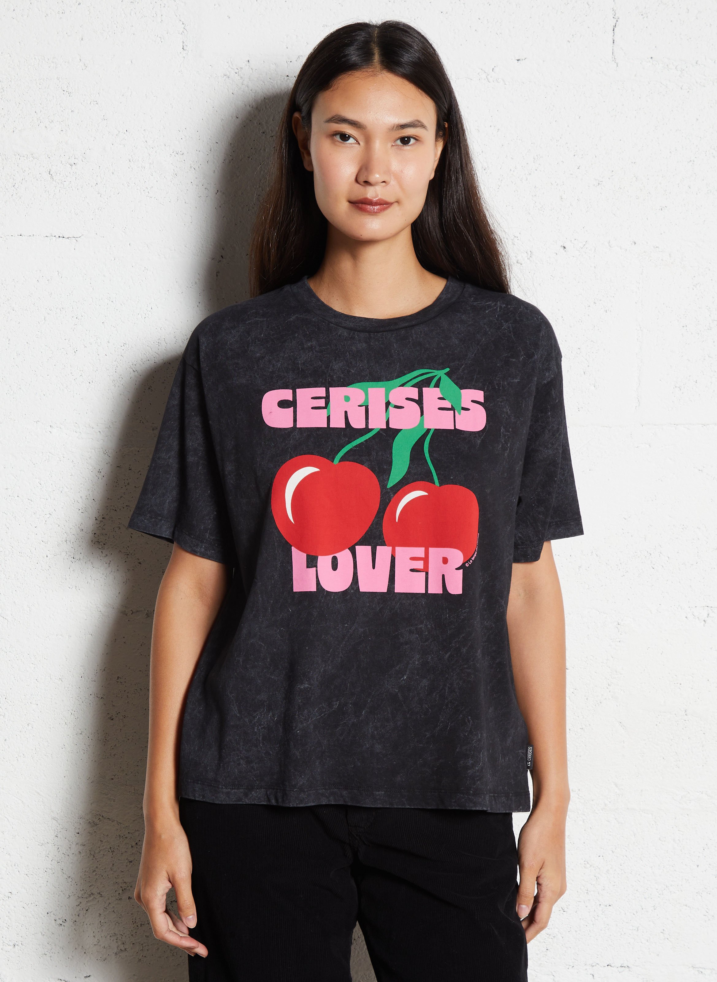 Camiliday round-neck sleeveless cotton top LE TEMPS DES CERISES