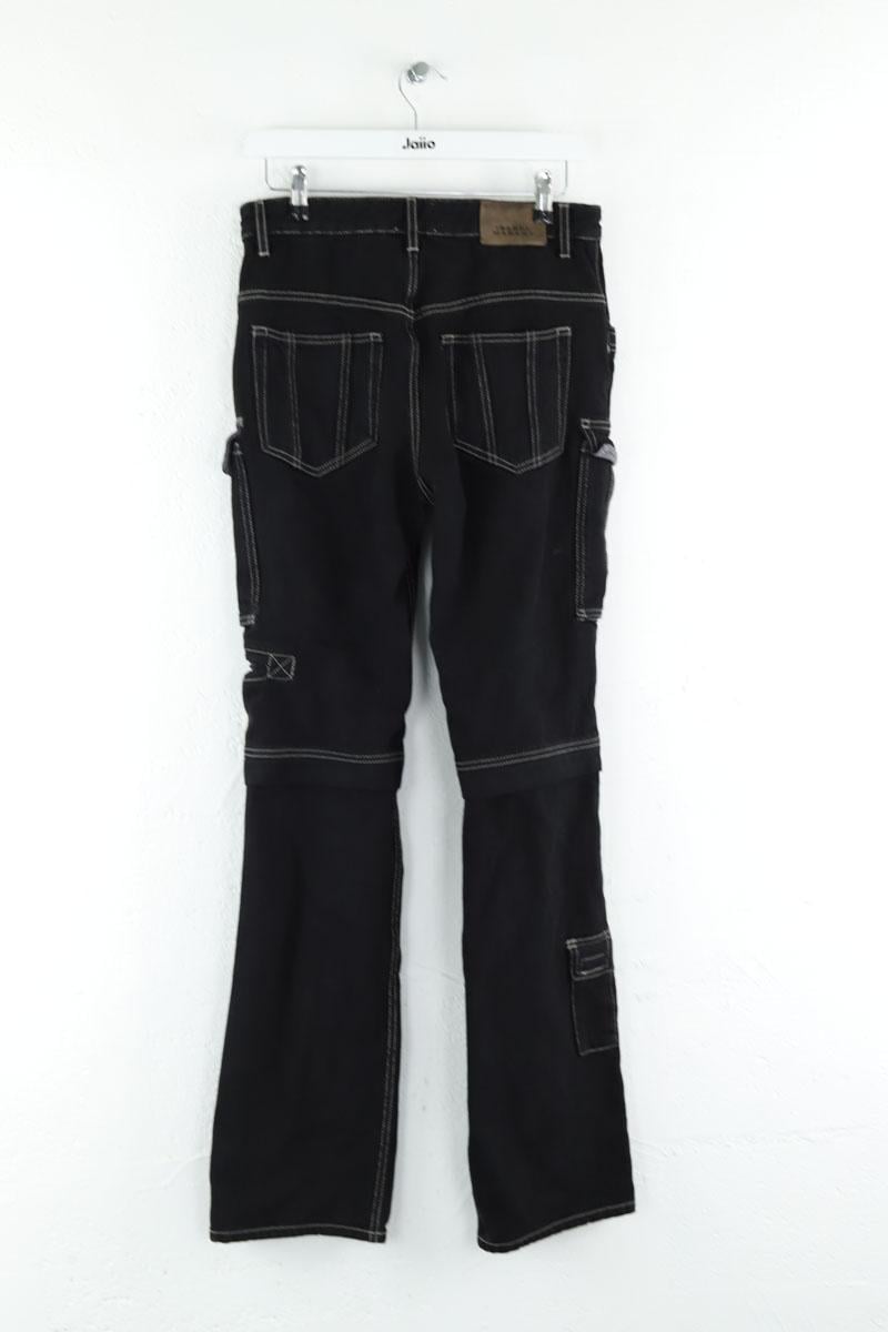 Cotton straight jeans ISABEL MARANT - Seconde Main Black